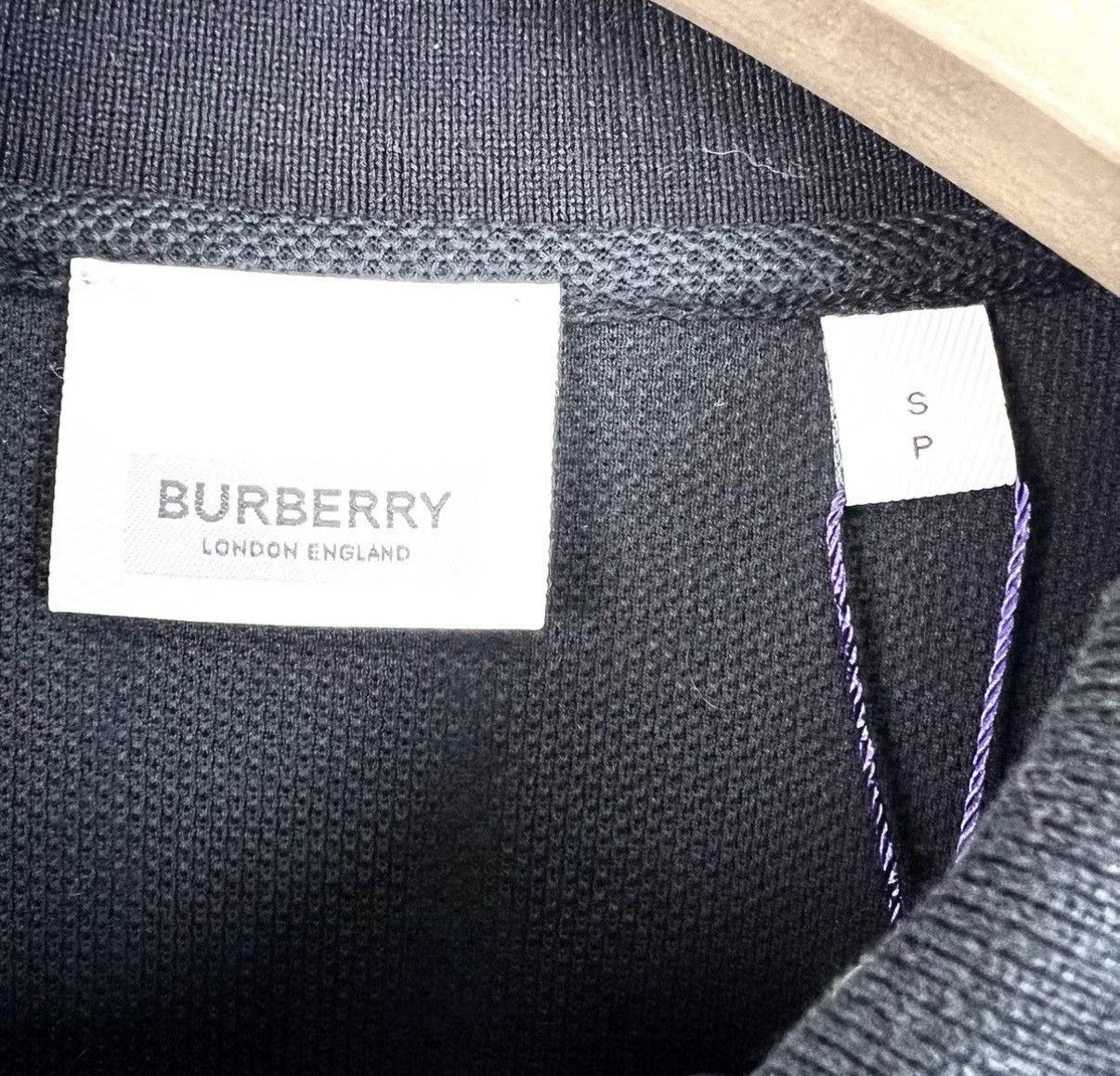 Burberry Burberry/Black TB Logo Print Short Sleeve Polo Shirt K12 Size US S / EU 44-46 / 1 - 4 Thumbnail