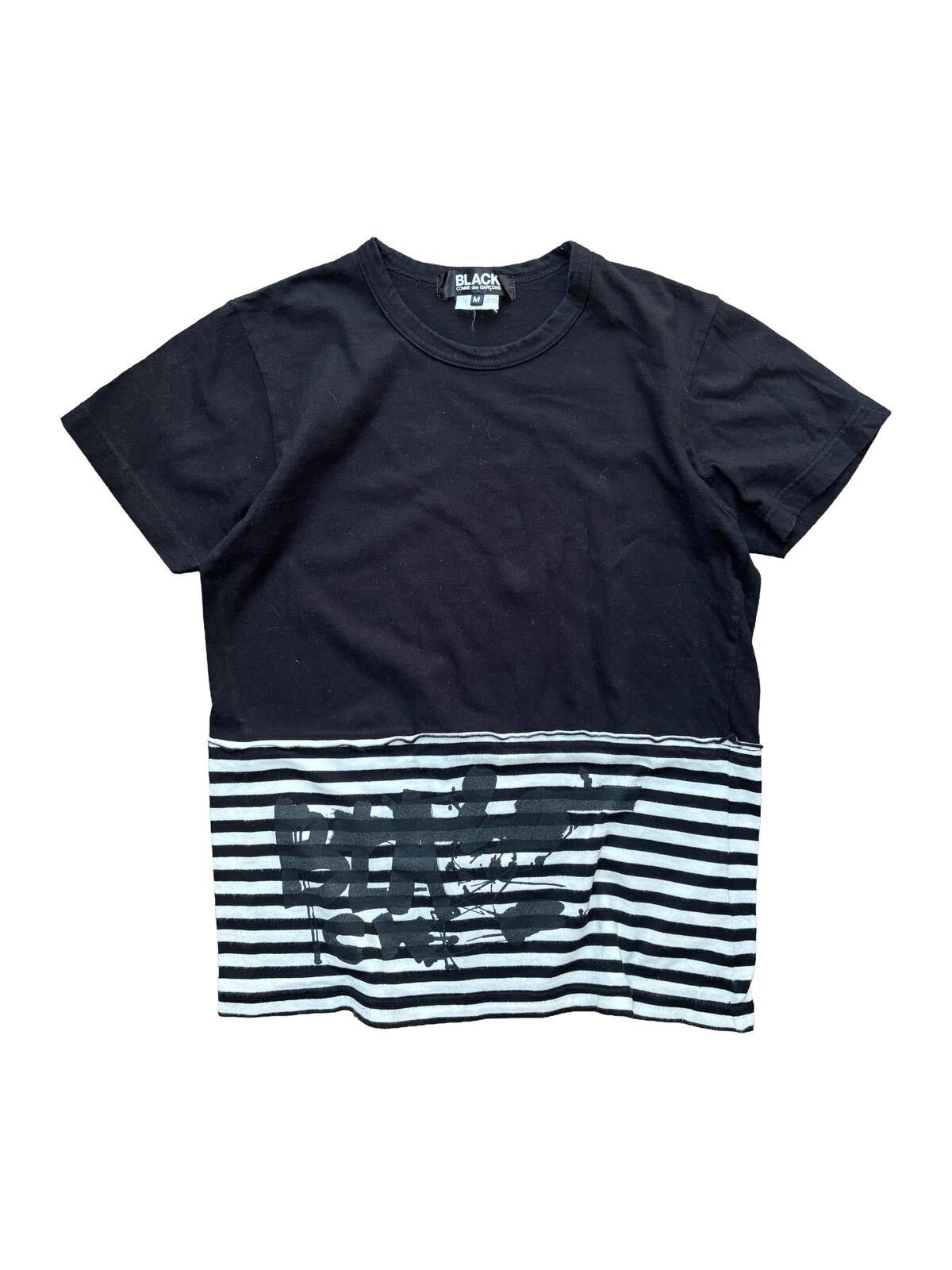 Comme des Garcons Black CDG Graphic Tee Black S Size US S / EU 44-46 / 1 - 1 Thumbnail
