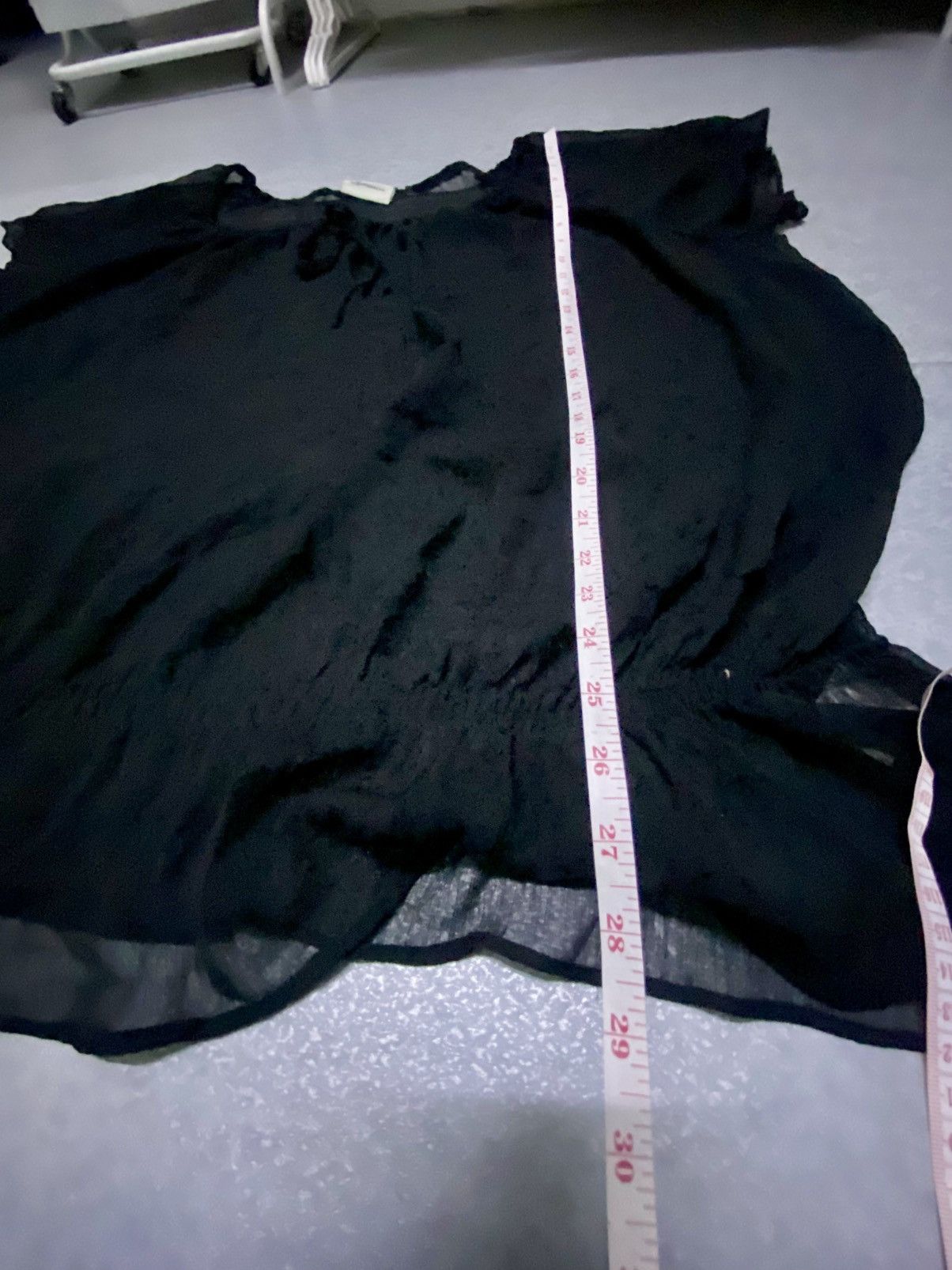 Other Autograph Sheer Blouse Size XXL / US 16-18 / IT 52-54 - 11 Thumbnail