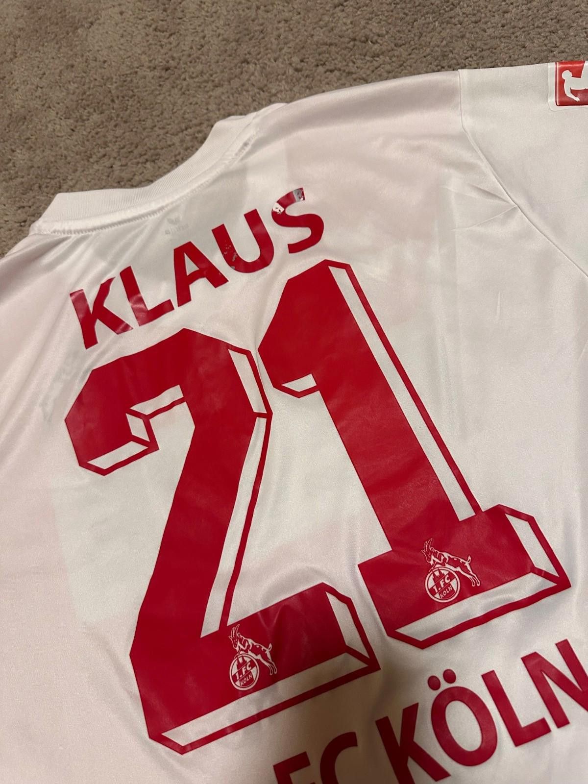 Erima KOLN 2014 2015 HOME FOOTBALL SHIRT SOCCER JERSEY ERIMA Size US XXL / EU 58 / 5 - 7 Thumbnail