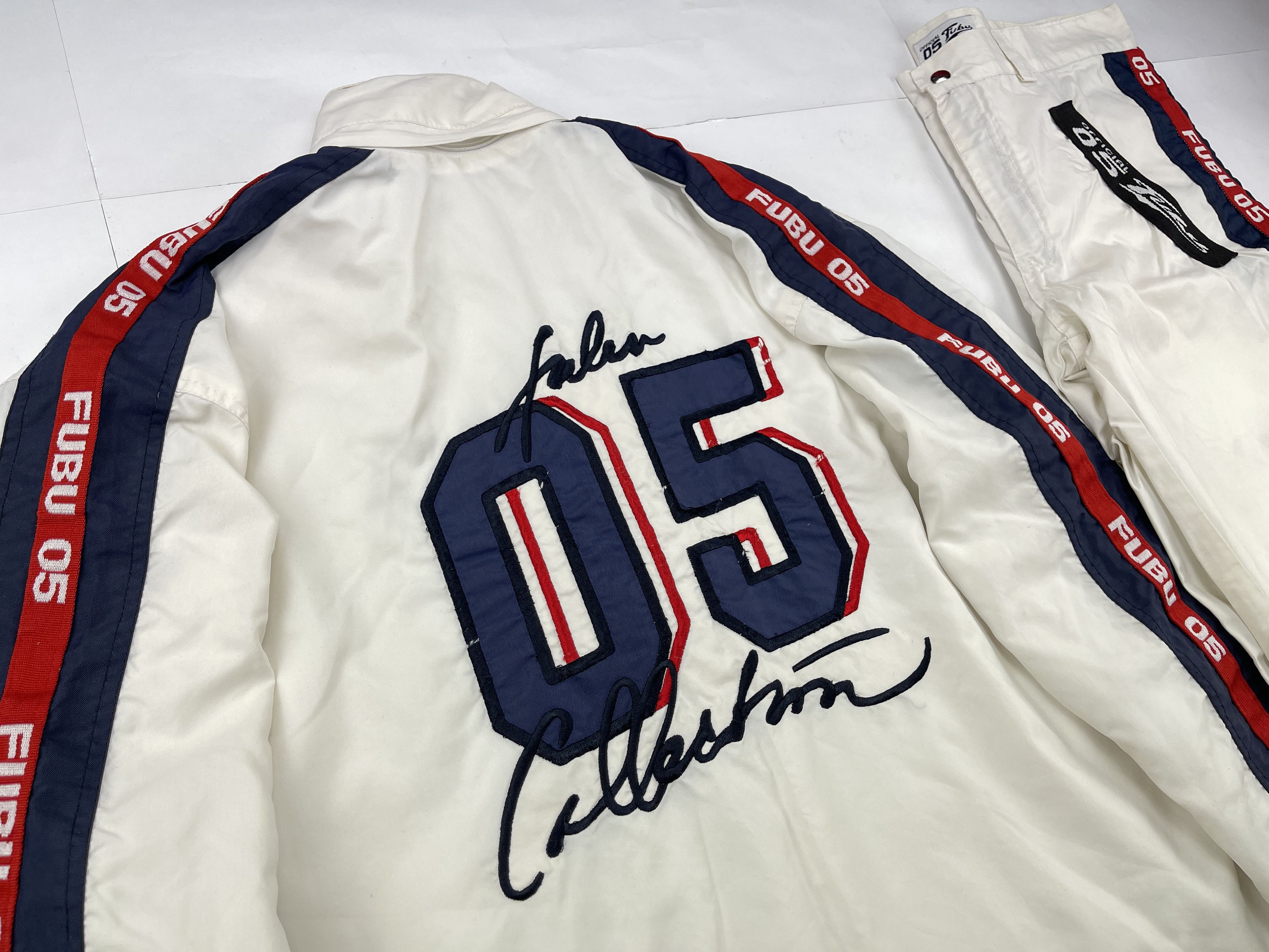 Fubu FUBU tracksuit, baggy track suit jacket and pants set 90s L Size US L / EU 52-54 / 3 - 6 Thumbnail