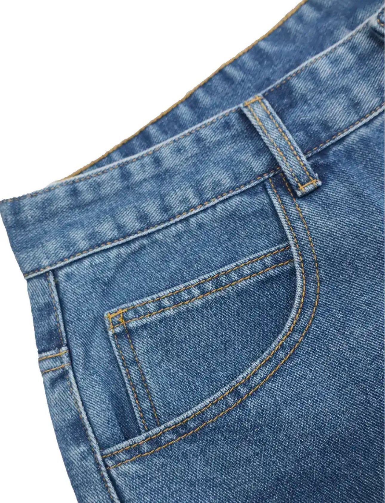 Designer × Other Streetwear Baggy Loose Blue Oversized Y2k Shorts Size US 34 / EU 50 - 7 Thumbnail