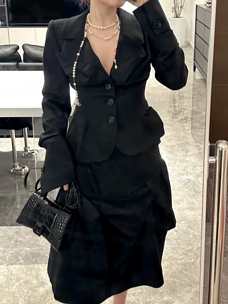 Vivienne Westwood Vivienne Westwood Vintage Jacket & Skirt Set - dmc Size US M / EU 48-50 / 2 - 1 Thumbnail