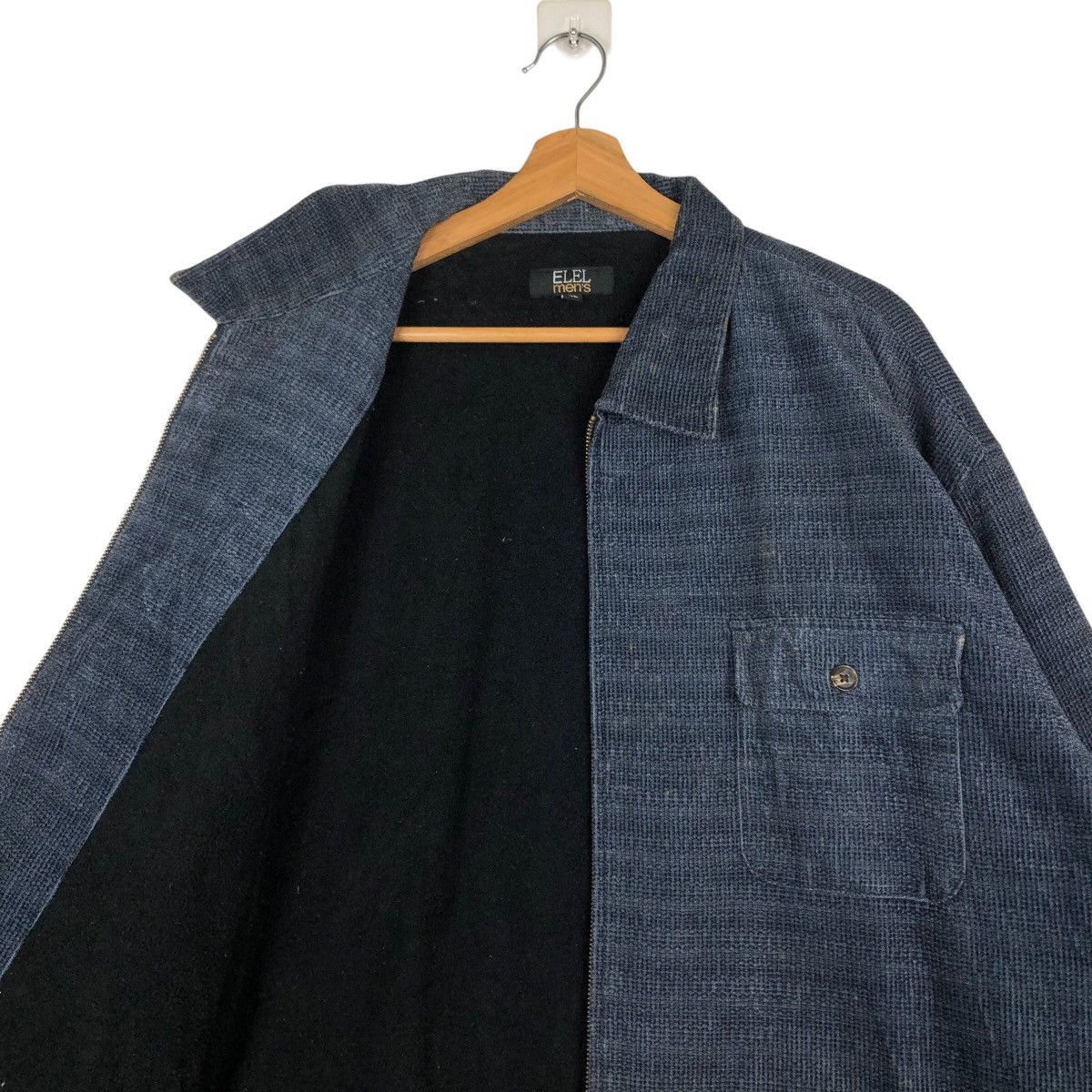 Flannel 🔥Vintage Zipper Flannel Jacket Tartan ELEL Issey Miyake Size US L / EU 52-54 / 3 - 12 Thumbnail