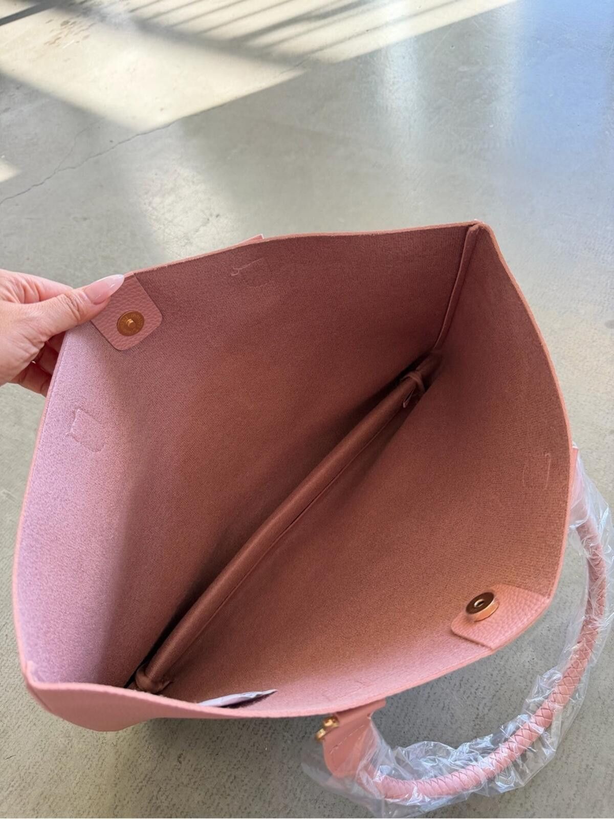 Other Ulta / Pebbled Work Tote Bag Minimal / Pink Blush Size ONE SIZE - 4 Thumbnail