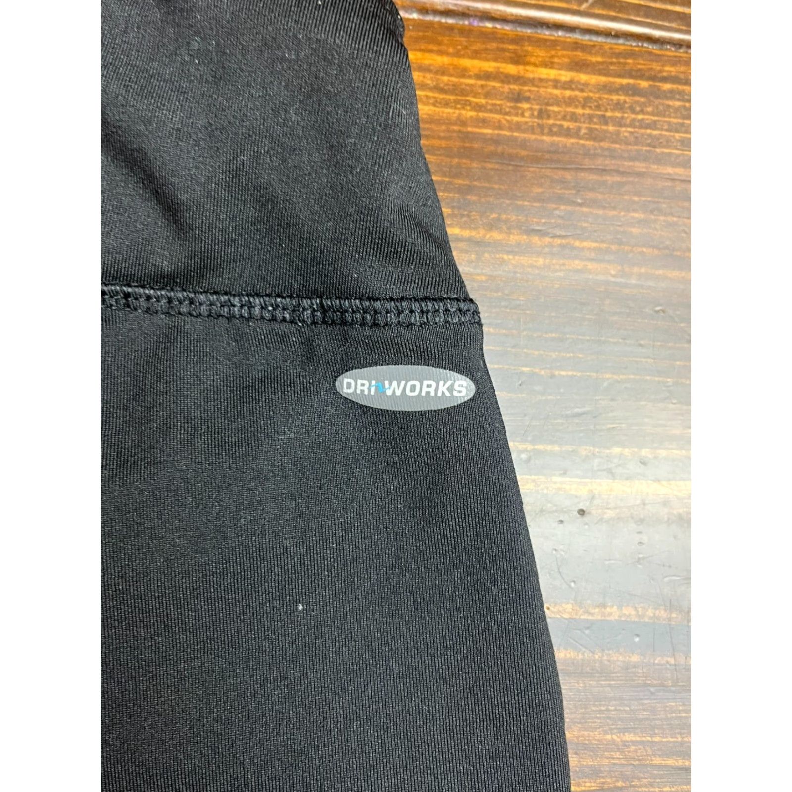 Athletic Works Athletic Works Pants Women L Black Pull On Dri Works Activewear Capri Fit Athletic Womens Regular Size L Pants | Inseam 17.5 | Flat Front | Casual Size 36" / US 14 / IT 50 - 3 Thumbnail