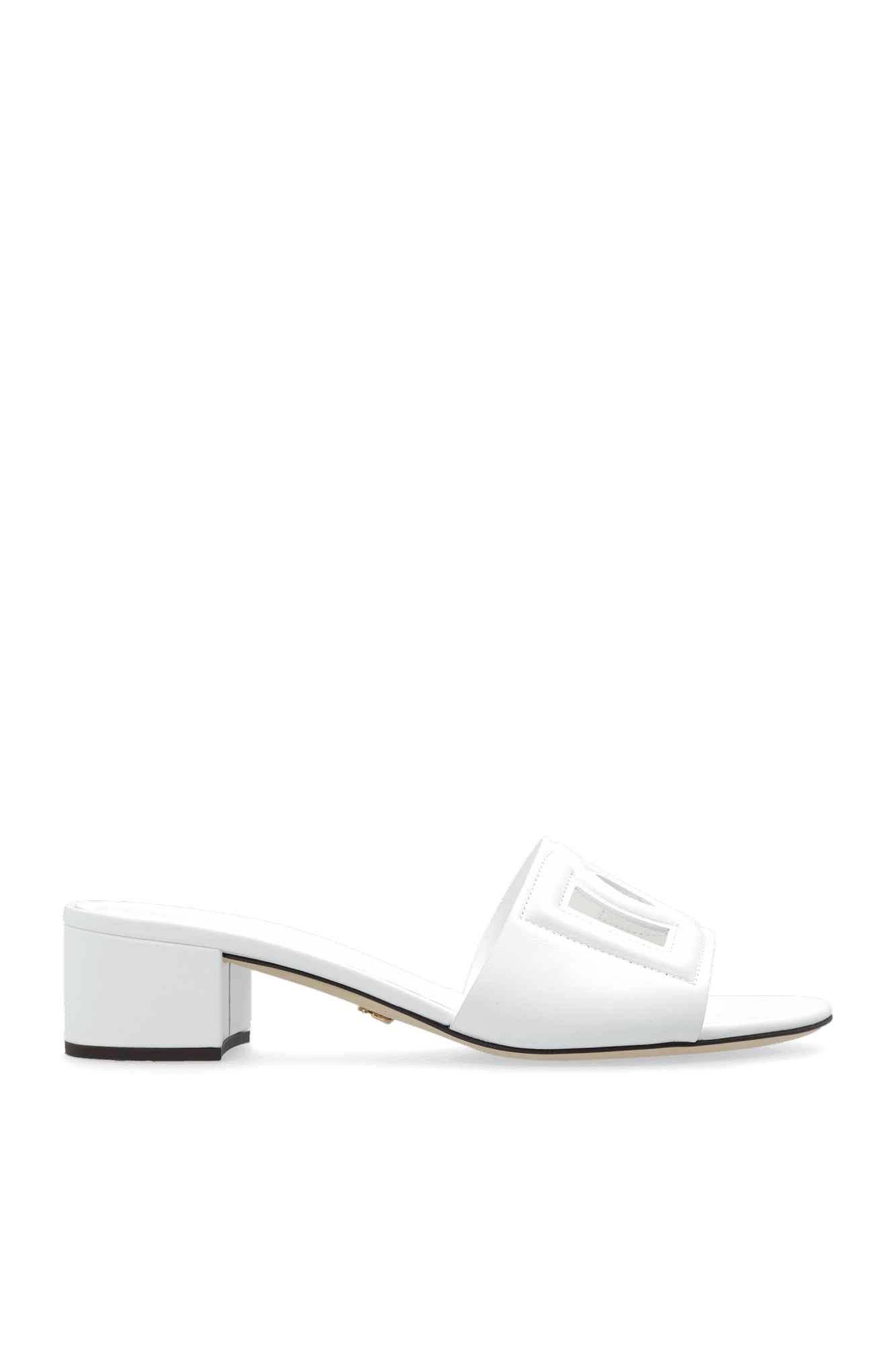 Dolce & Gabbana o1s22i1n0225 DG Logo Slides in White Size US 9 / IT 39 - 1 Thumbnail