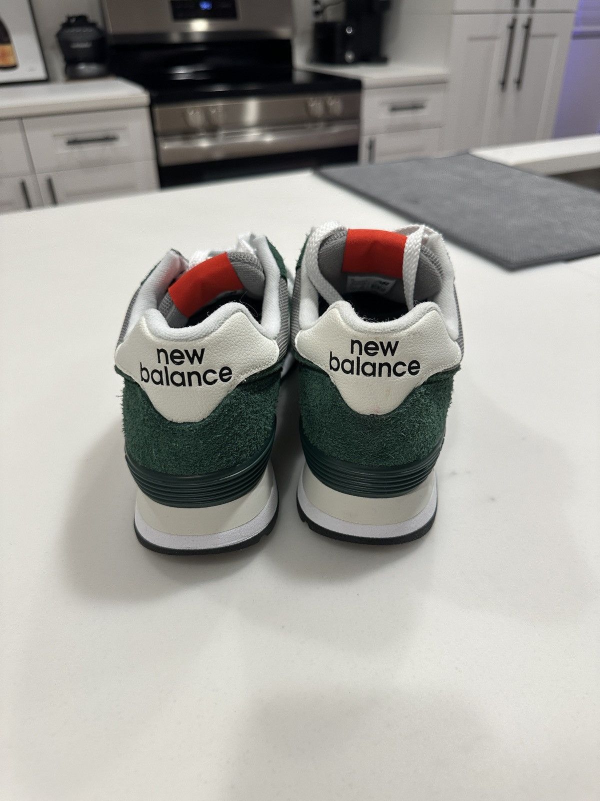 New Balance Forest Green New Balance 574 Size US 8 / EU 41 - 4 Thumbnail