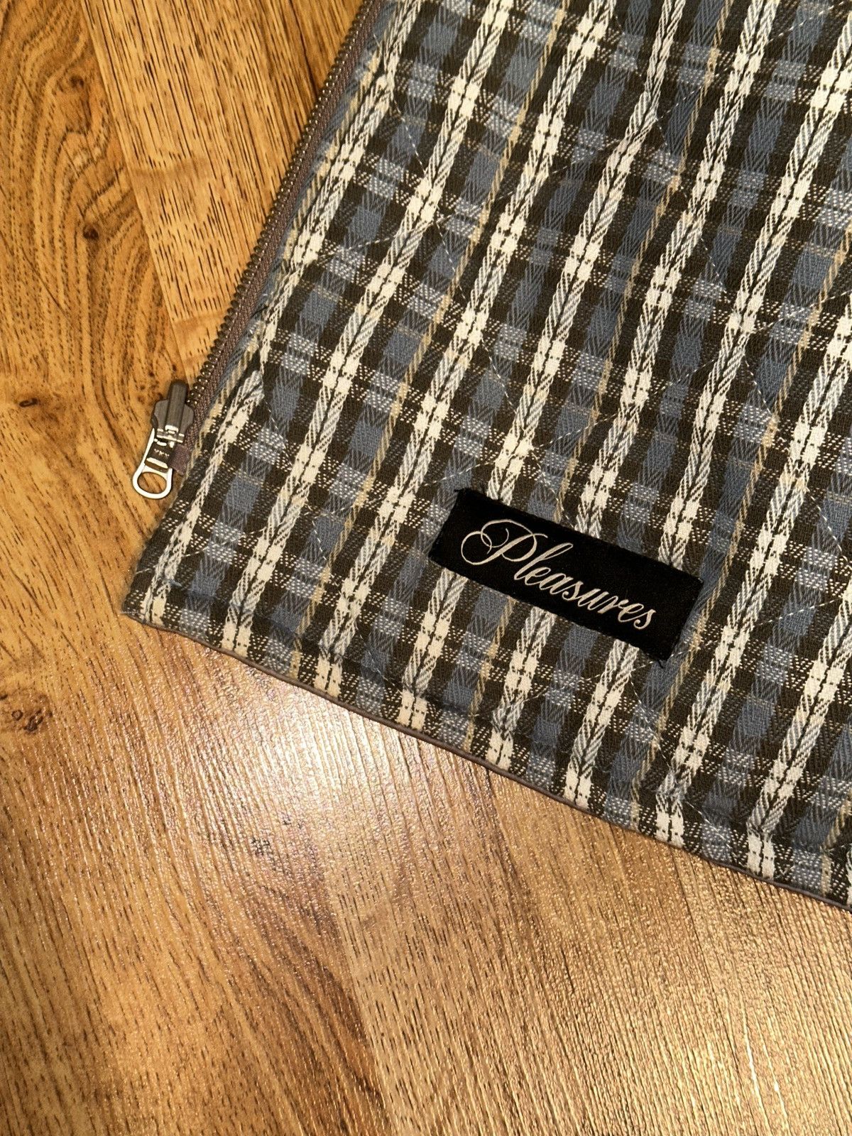 Pleasures PLEASURES Horns Reversible Plaid Embroidered Quilted Vest Size US M / EU 48-50 / 2 - 7 Thumbnail