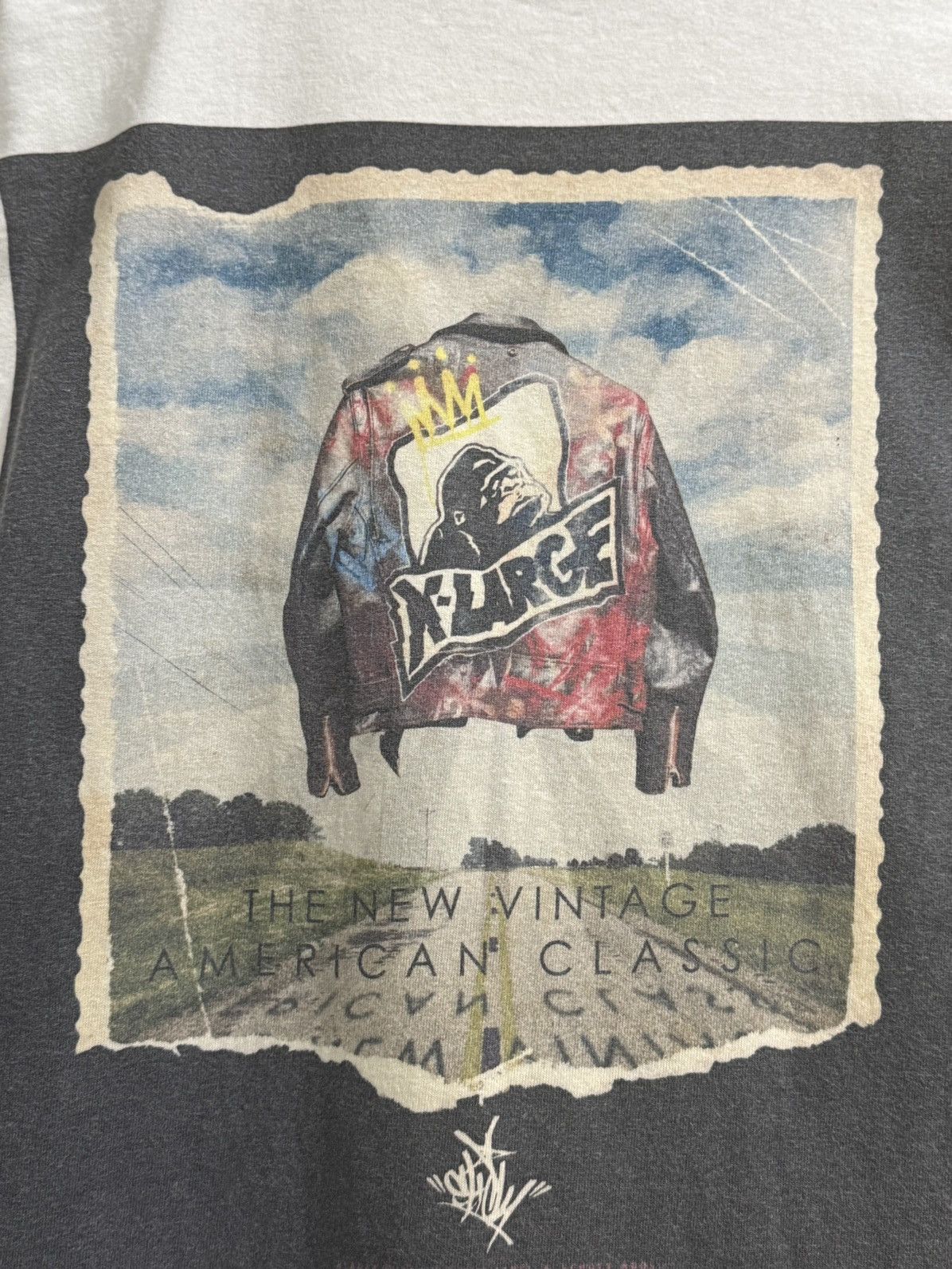 Schott Vintage Schott Bros X Xlarge Faded Tee Size US L / EU 52-54 / 3 - 2 Thumbnail