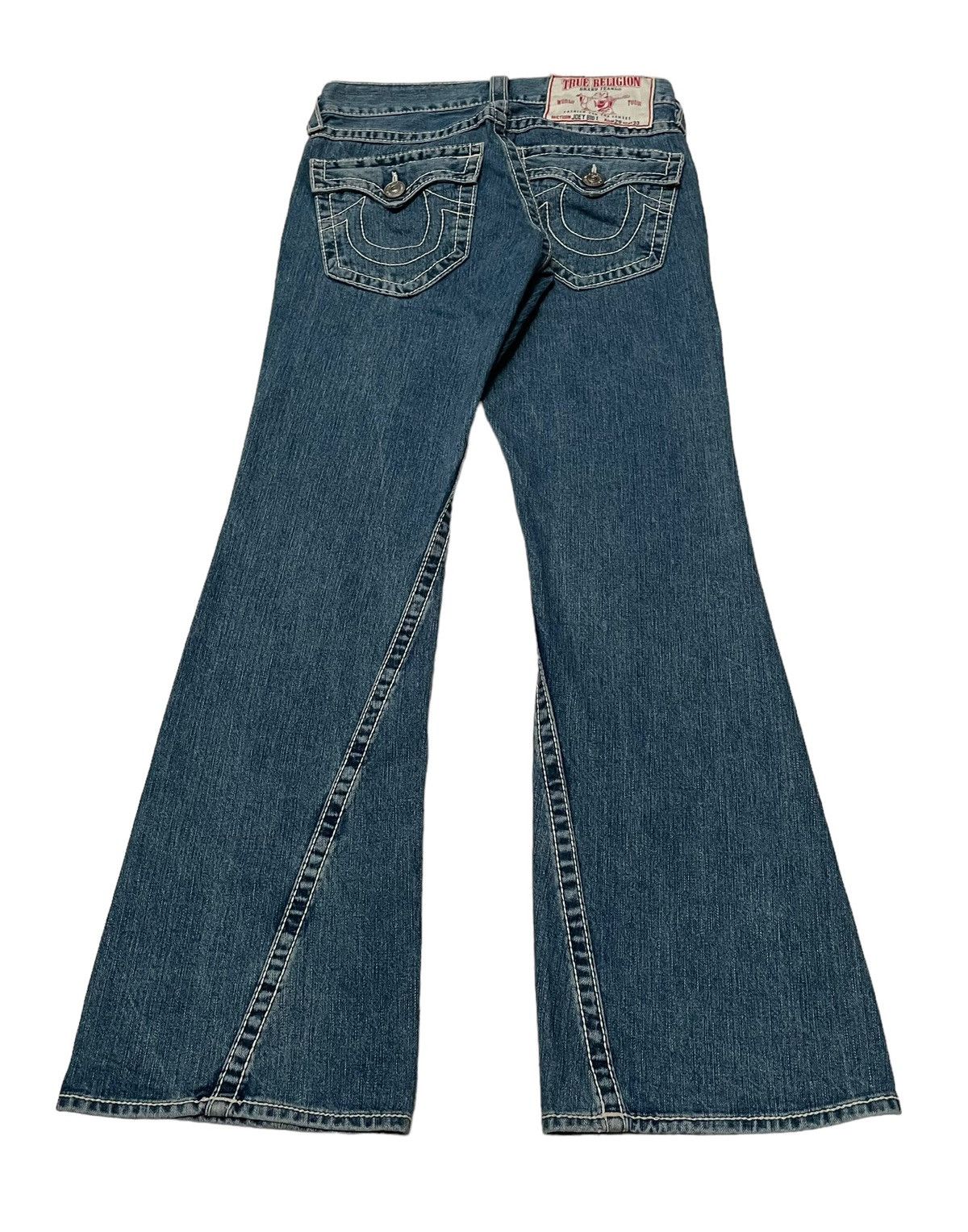 True Religion Vintage Brand True Religion Flared Jeans 1990s Size US 30 / EU 46 - 2 Thumbnail