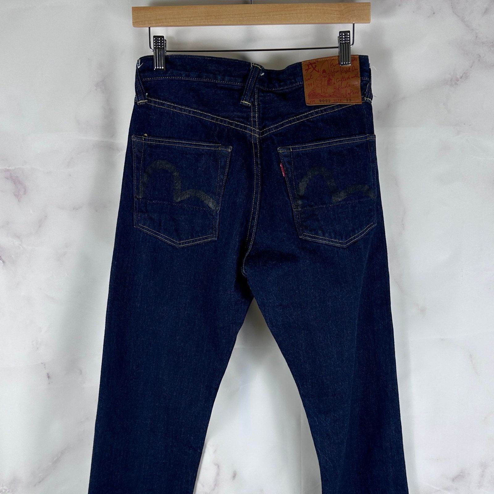 Evisu Warehouse Lot 9002 Indigo Selvedge Denim Size US 28 / EU 44 - 2 Thumbnail