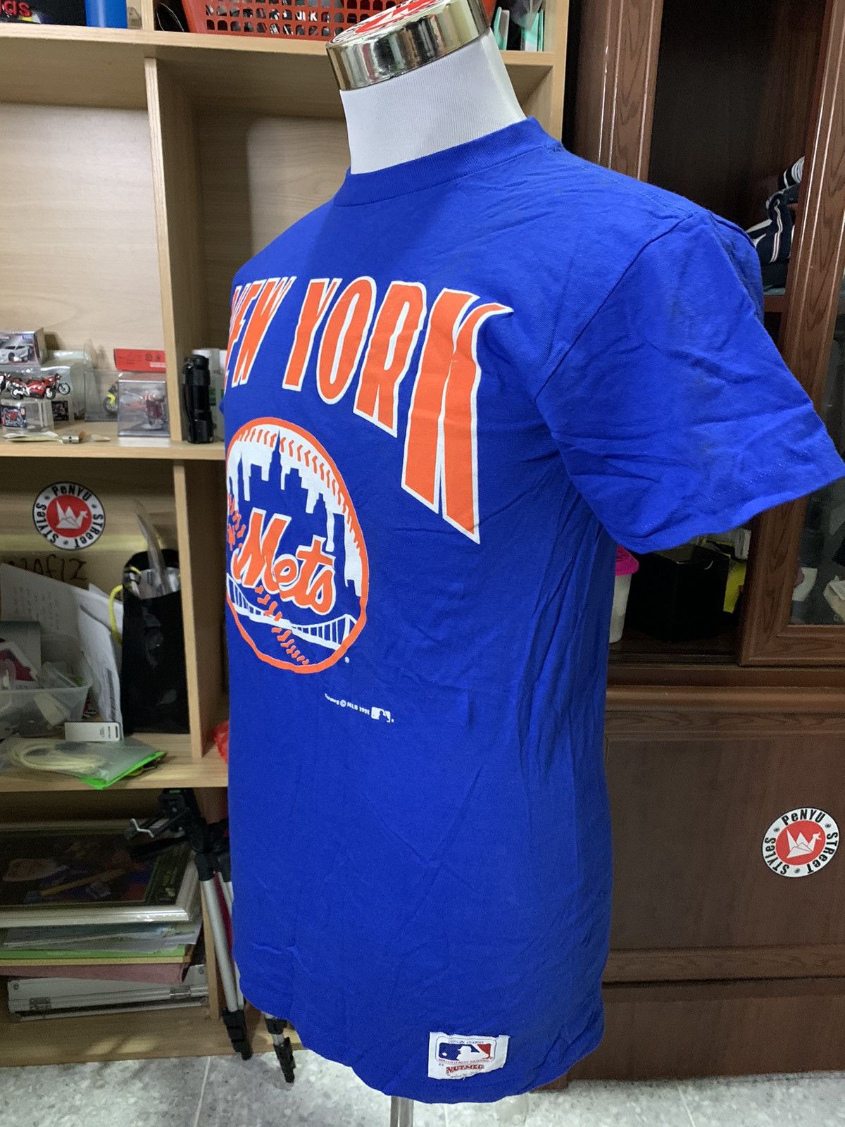 MLB Vintage mlb new york mets 1991 Size US L / EU 52-54 / 3 - 4 Thumbnail