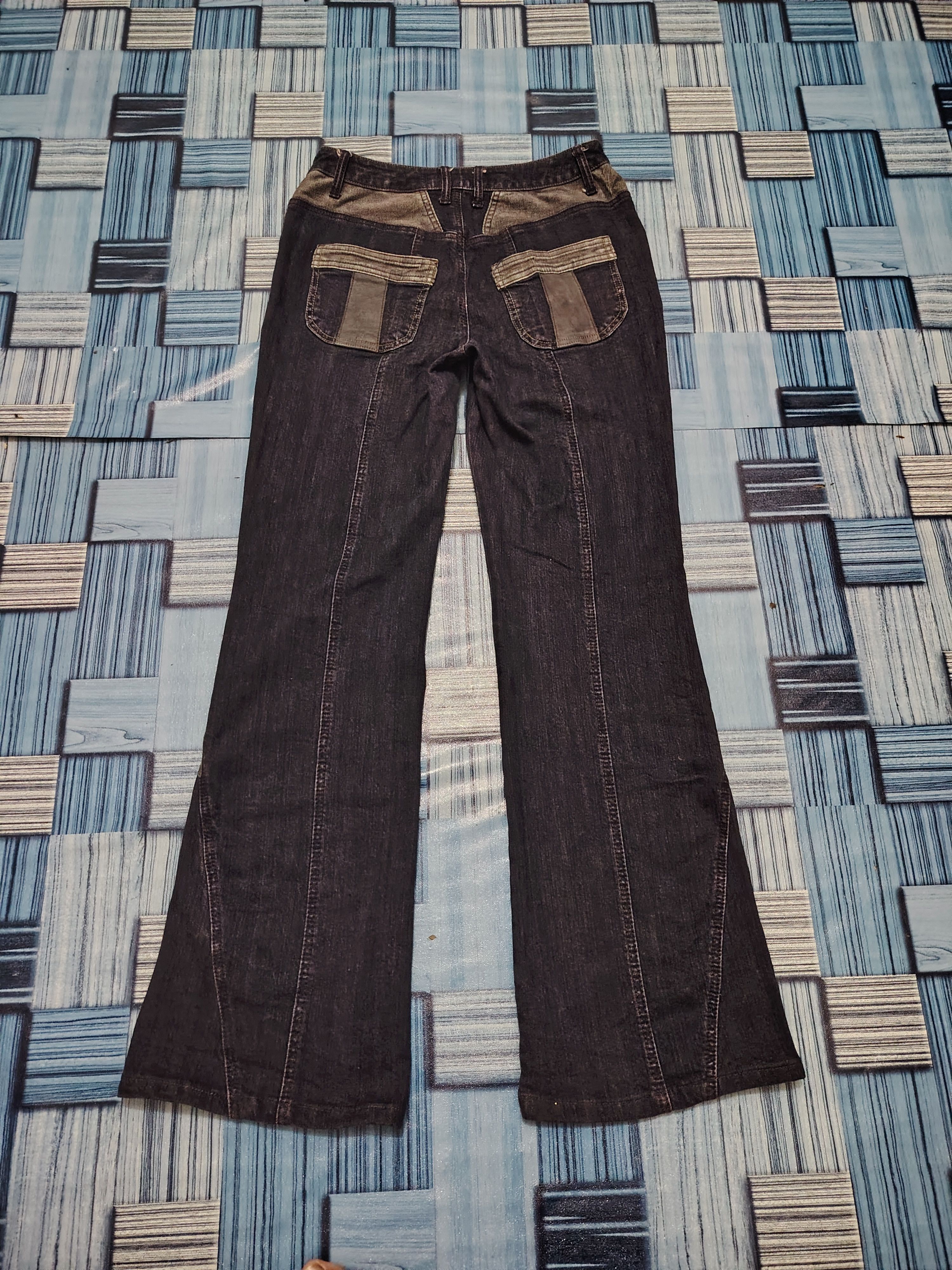 If Six Was Nine Rare Comme ca Comme ci side leather line flared pants Size US 28 / EU 44 - 15 Thumbnail
