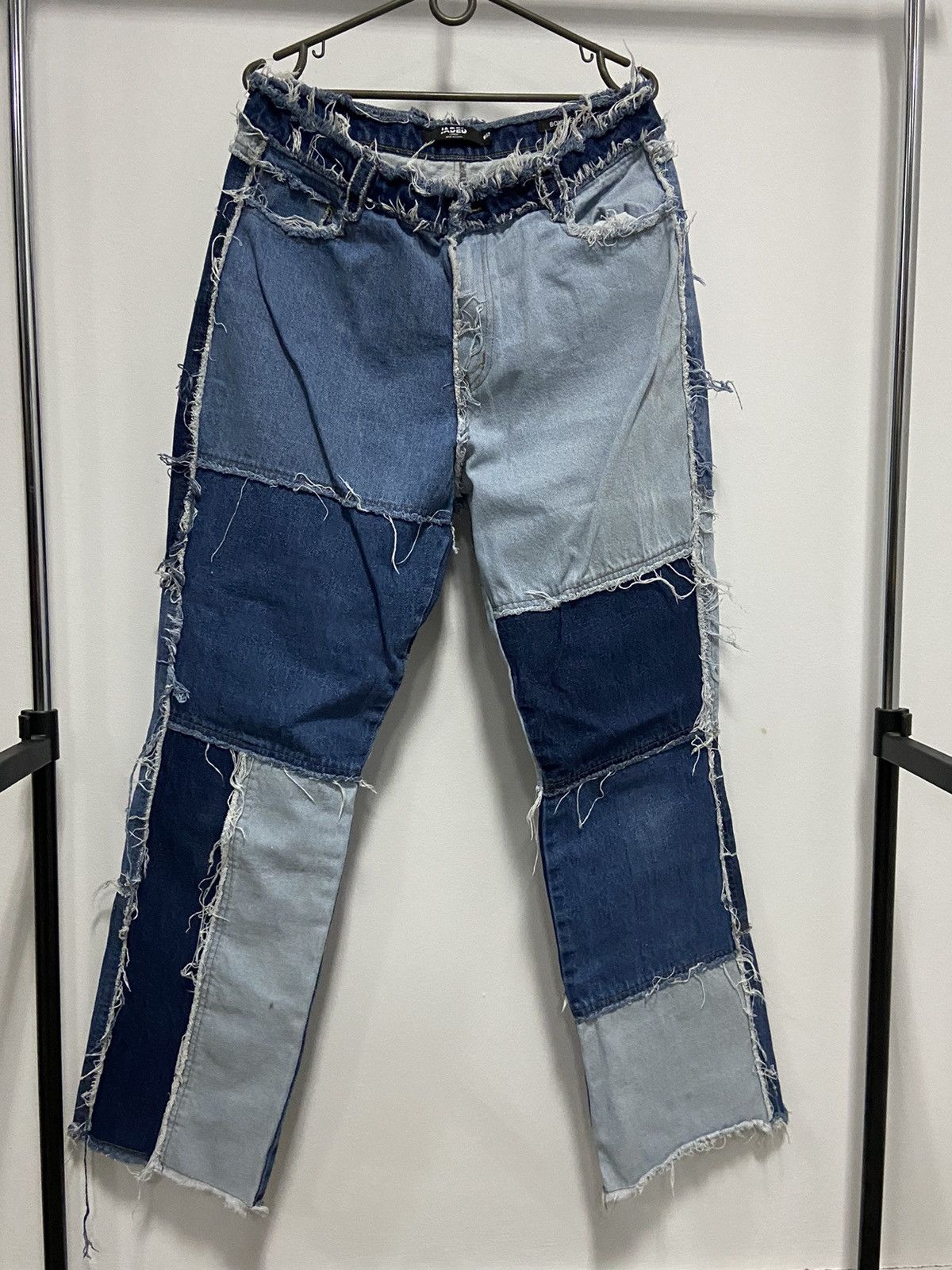 Jaded London × Vintage Jaded London Vintage jeans patchwork vintage style Size US 32 / EU 48 - 1 Thumbnail