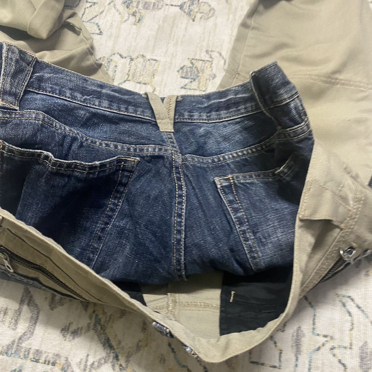 PPFM PPFM Denim Double Waist Pants Size US 32 / EU 48 - 19 Thumbnail