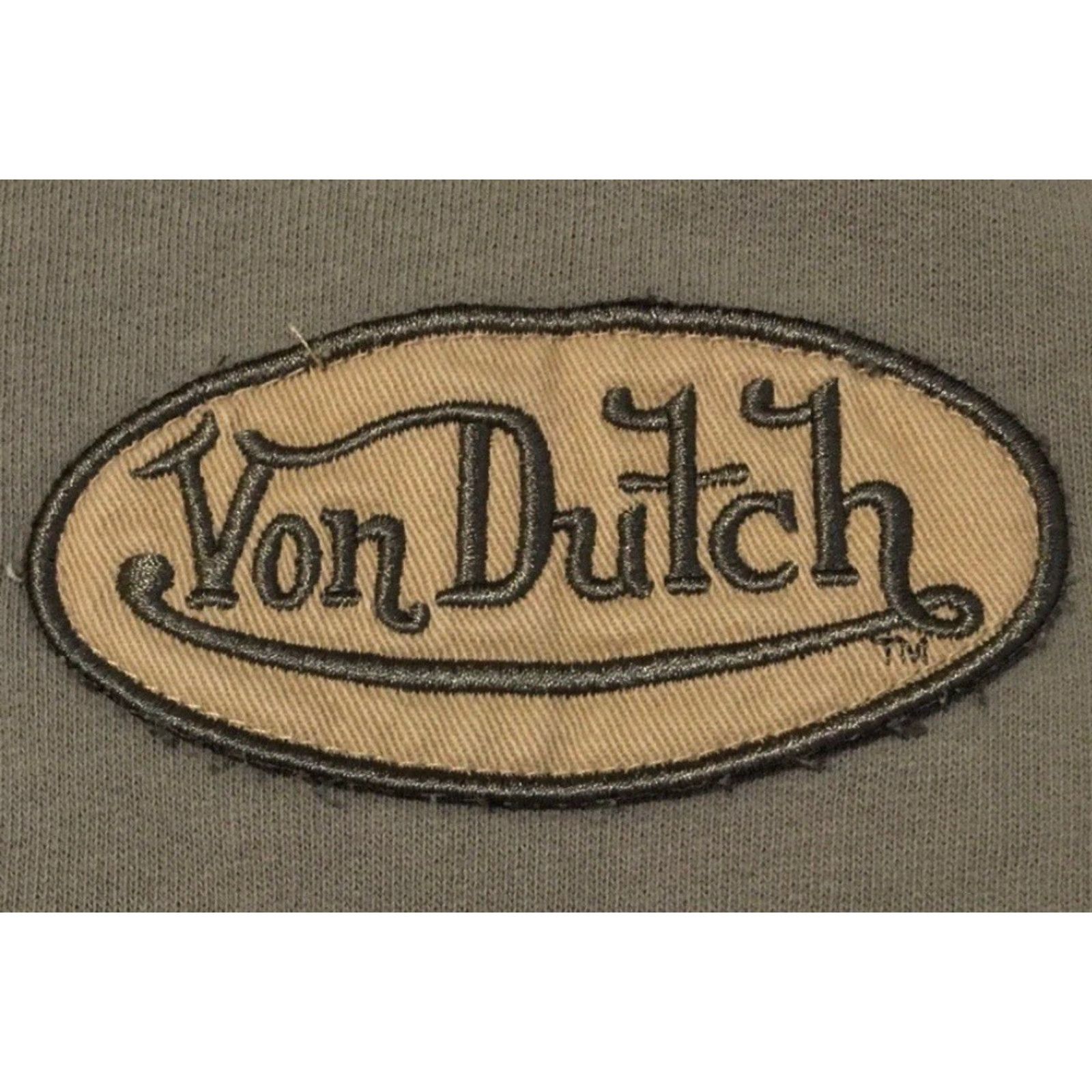 Vintage Vtg Von Dutch Car Parts Faded Zip Hoodie XL Designer Fashion Biker Grunge Y2K 90s Size US XL / EU 56 / 4 - 3 Thumbnail