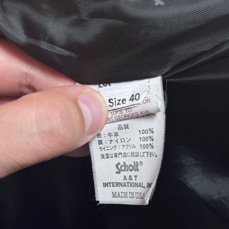 Schott Schott Pure cowhide Size US XXS / EU 40 - 4 Thumbnail