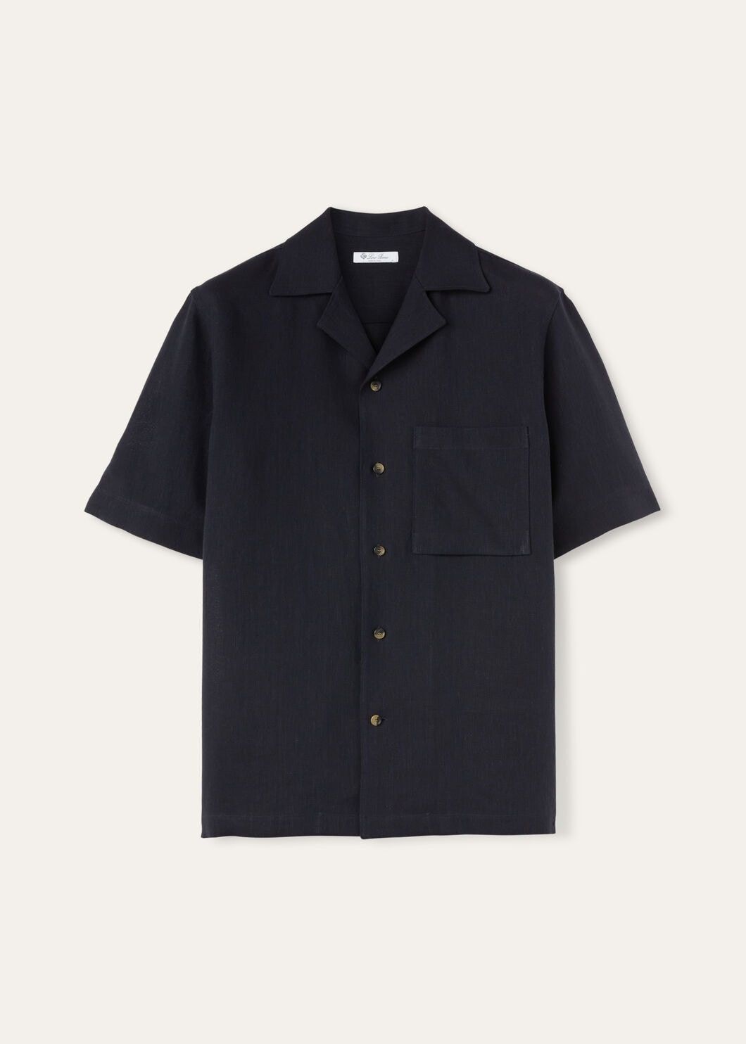 Loro Piana o1w1db10725 FAO7683 Federico Linen Shirt in Blue Size US S / EU 44-46 / 1 - 1 Thumbnail