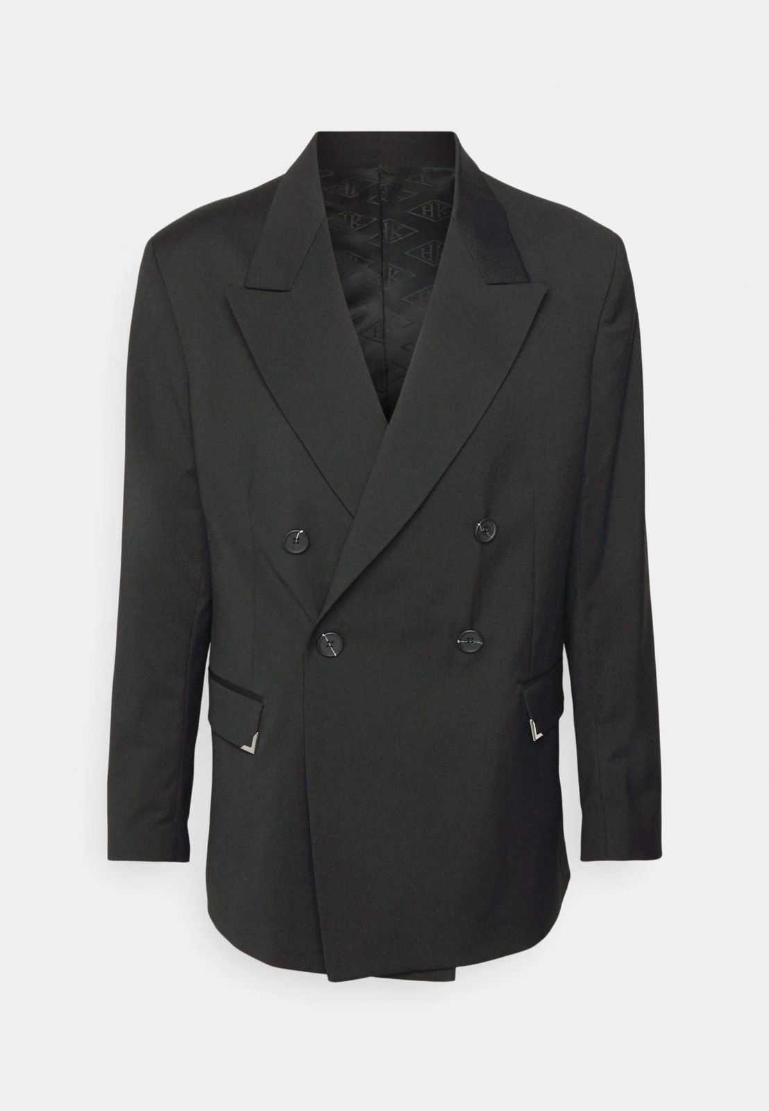 Han Kjobenhavn !DS! AW22 Han Kjobenhavn Boxy Suit Black Blazer Size 40R - 3 Thumbnail