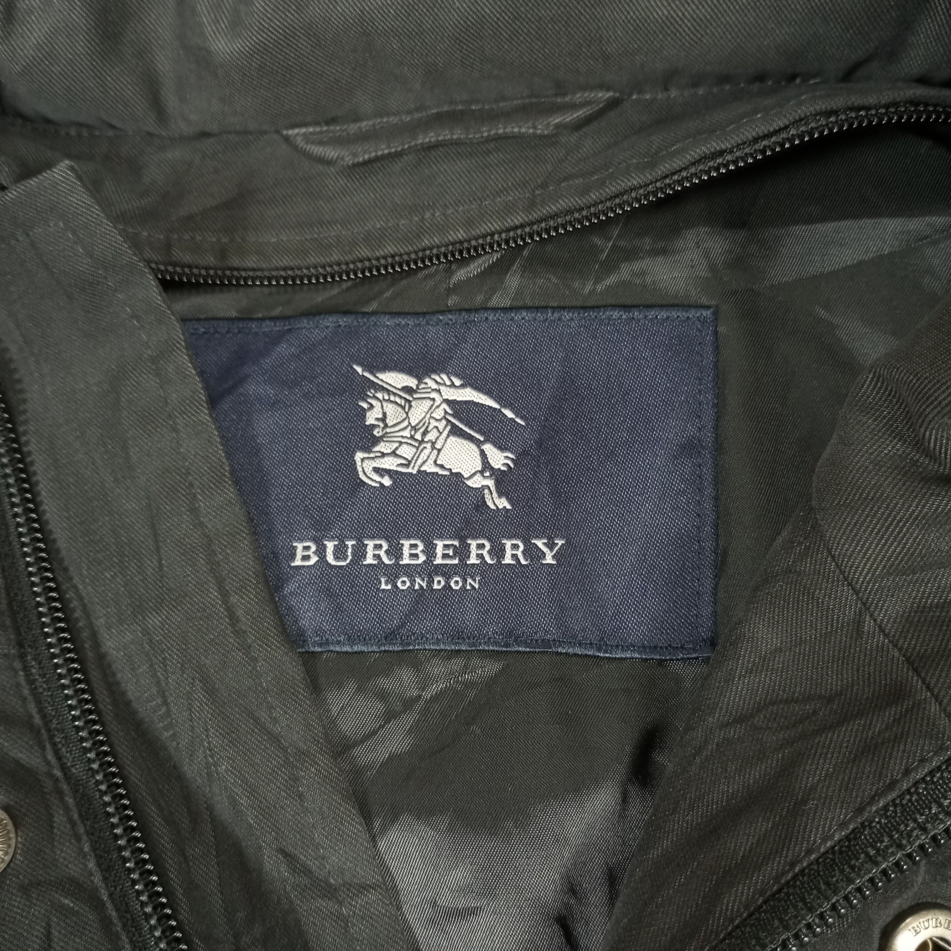 Burberry × Vintage Burberry London Winter Style Custom Art Trench Long Jacket Size US XL / EU 56 / 4 - 6 Thumbnail