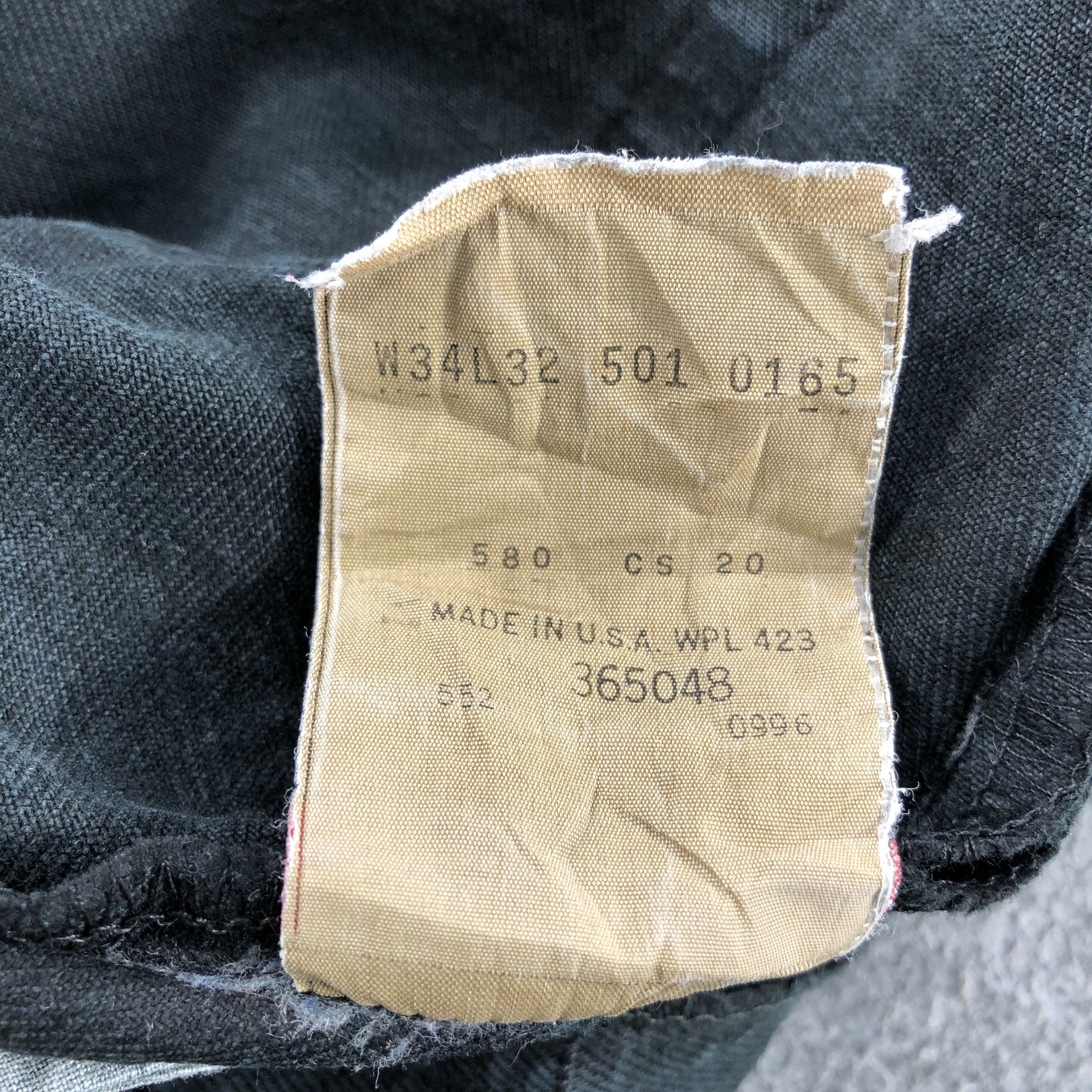 Levi's Vintage 90s Distress Levis 501 Jeans-JM1559 Size US 33 - 13 Thumbnail