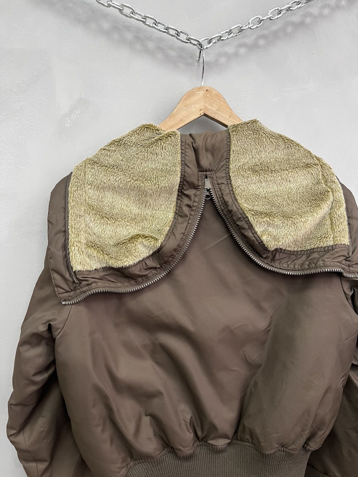 Hysteric Glamour × If Six Was Nine 2000s Avant Garde If Six Was Nine Style Jacket fur Hood 90s Size US M / EU 48-50 / 2 - 8 Thumbnail
