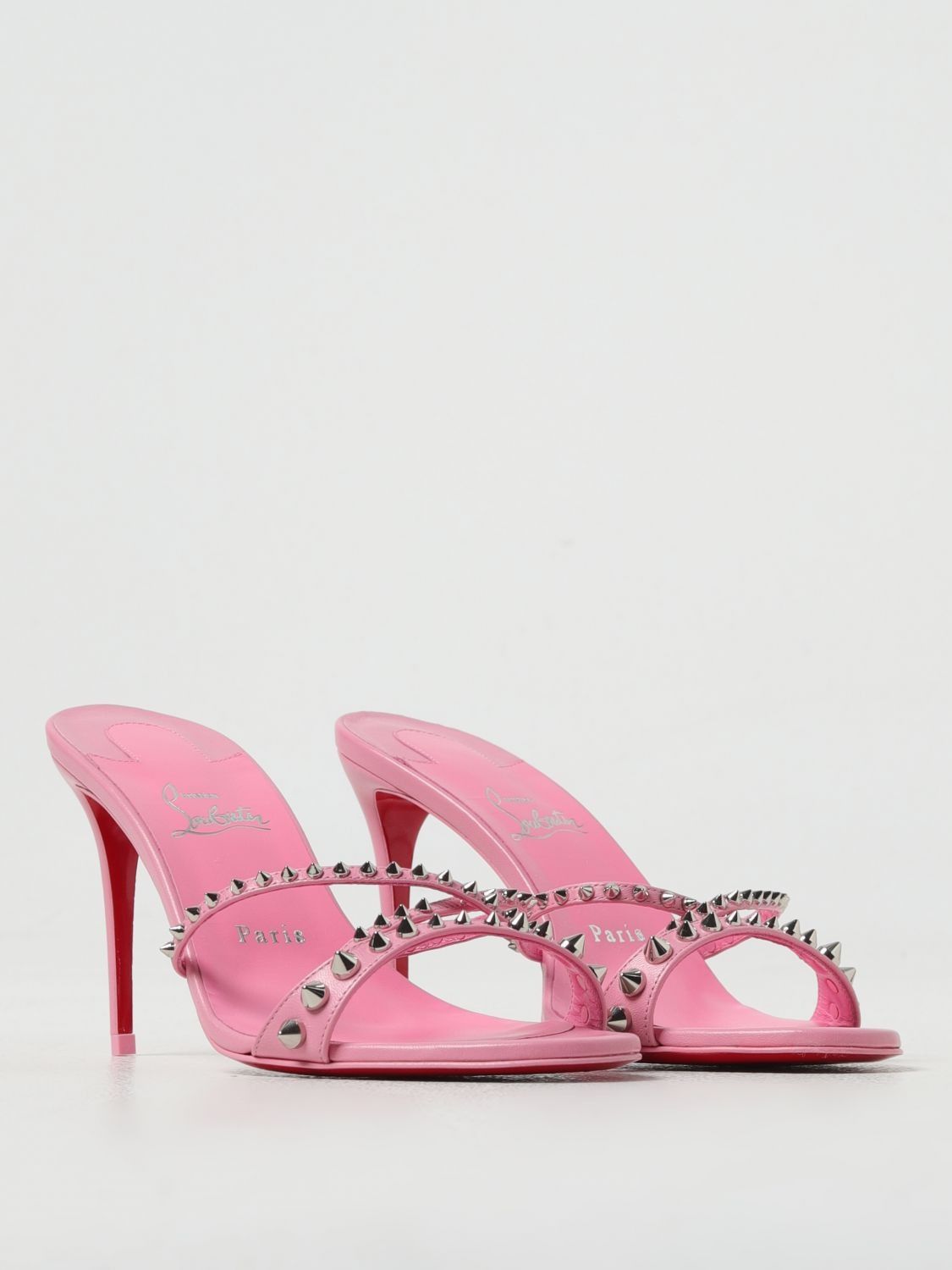 Christian Louboutin o1s1wg110925 Heels in Pink Size US 12 / IT 42 - 2 Thumbnail