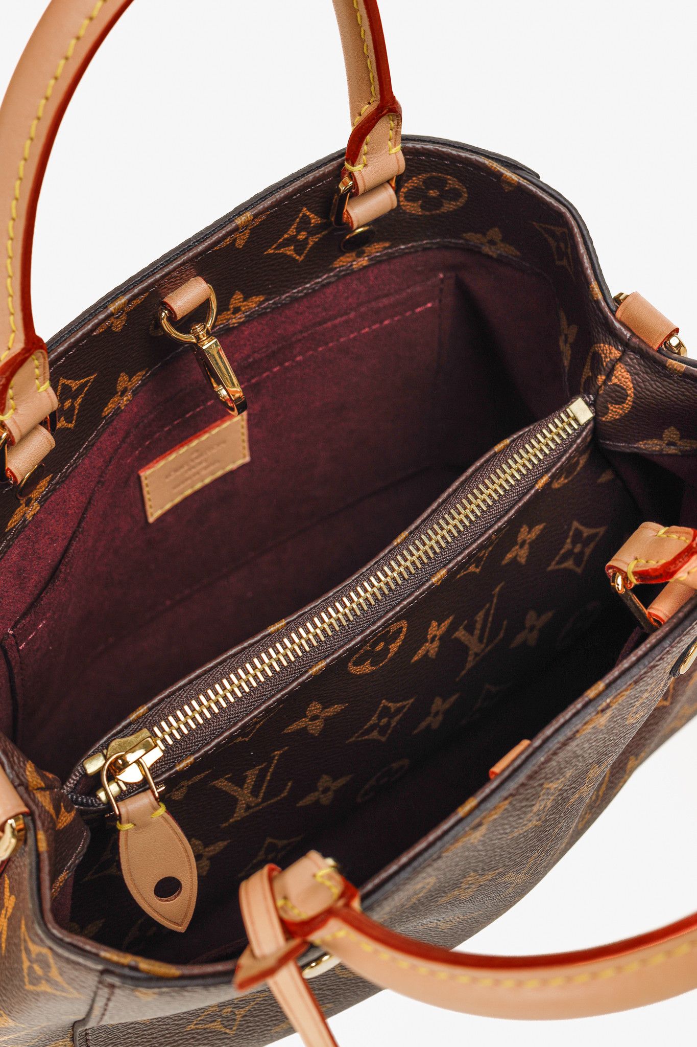 Louis Vuitton Louis Vuitton Montaigne BB Monogram Canvas Tote Size ONE SIZE - 11 Thumbnail