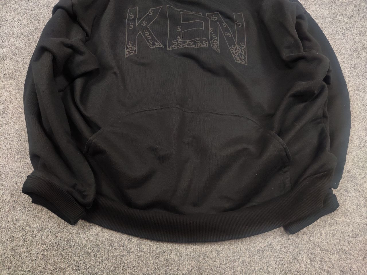 Le Grande Bleu (L.G.B.) Skeptic Design Ken black logo Oversized Hoodie Size US M / EU 48-50 / 2 - 5 Thumbnail
