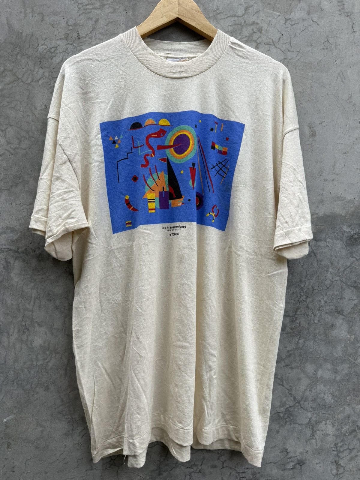 Vintage Rare Vintage90s art te”WASSILY KANDINSKY” Size US XL / EU 56 / 4 - 1 Thumbnail