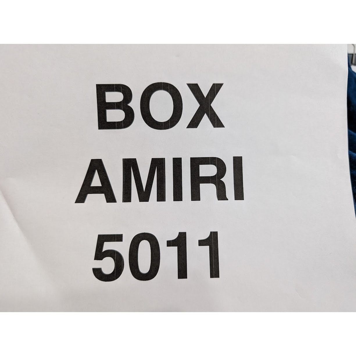 Amiri o1rshd1 Velour Hoodie in Blue Size US M / EU 48-50 / 2 - 20 Thumbnail