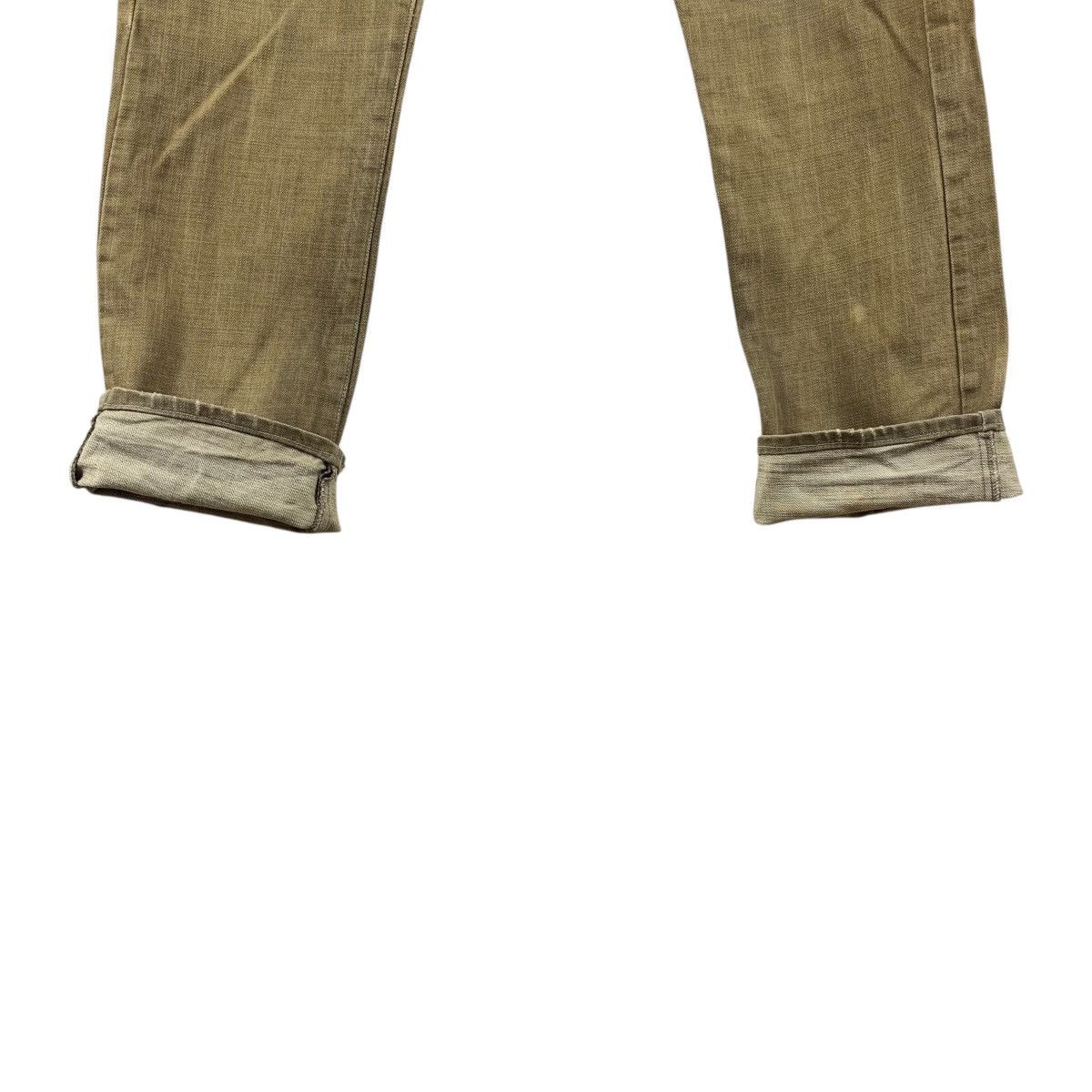 Japanese Brand CONCAVE ATTEMPT Brown colour jeans Size US 34 / EU 50 - 11 Thumbnail