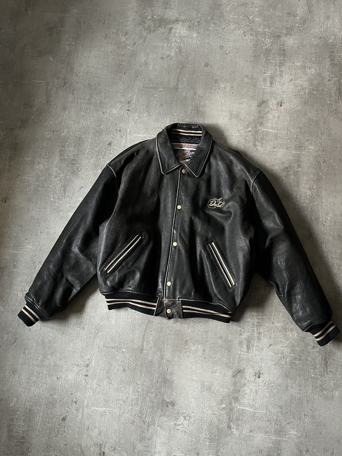 Diesel × Leather Jacket × Vintage Vintage Diesel Colorado 90s 