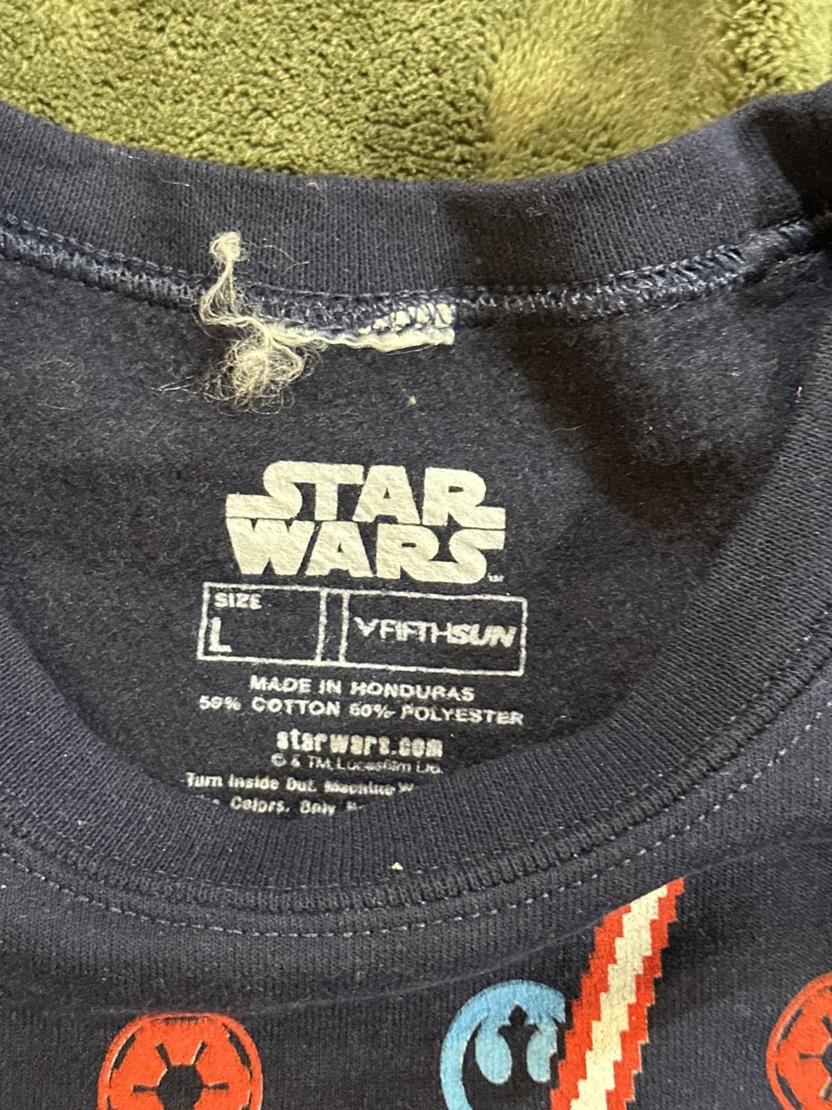 Other Star Wars x FifthSun "Father Feud" Blue Men's XL Sweater Size ONE SIZE - 3 Thumbnail