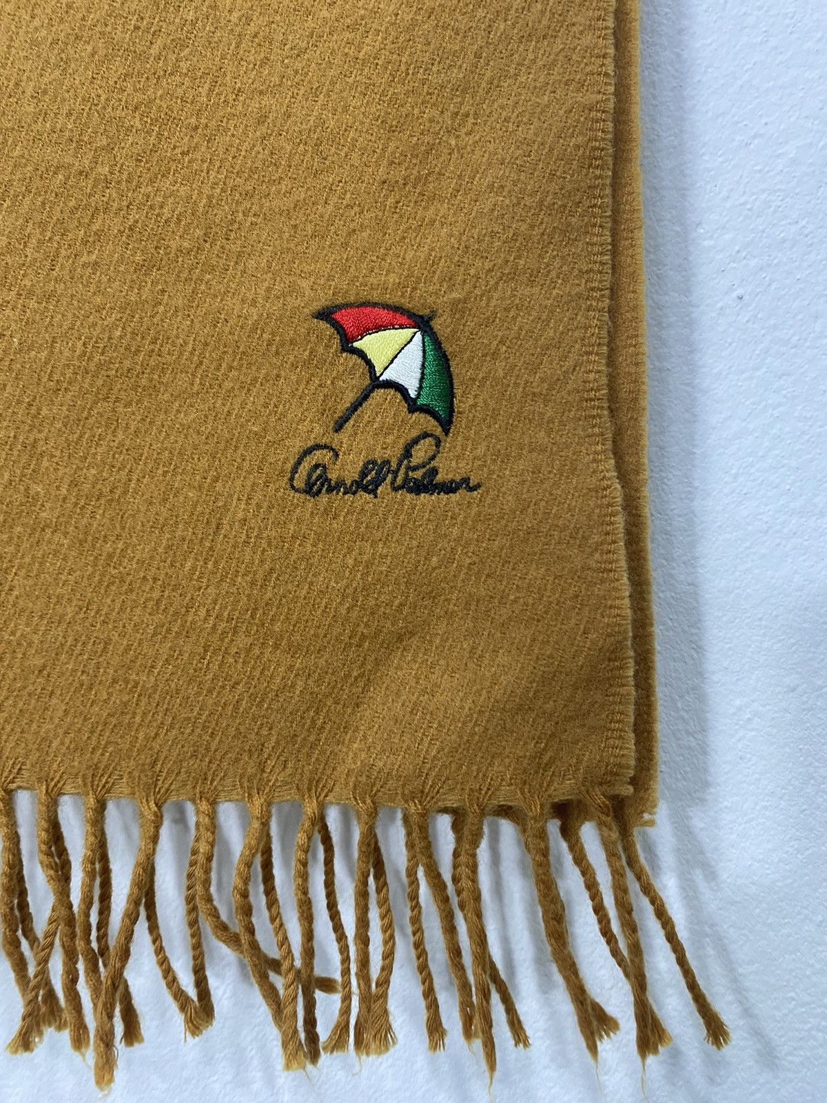 Vintage 💥VINTAGE ARNOLD PALMER Muffler scarf Size ONE SIZE - 3 Thumbnail