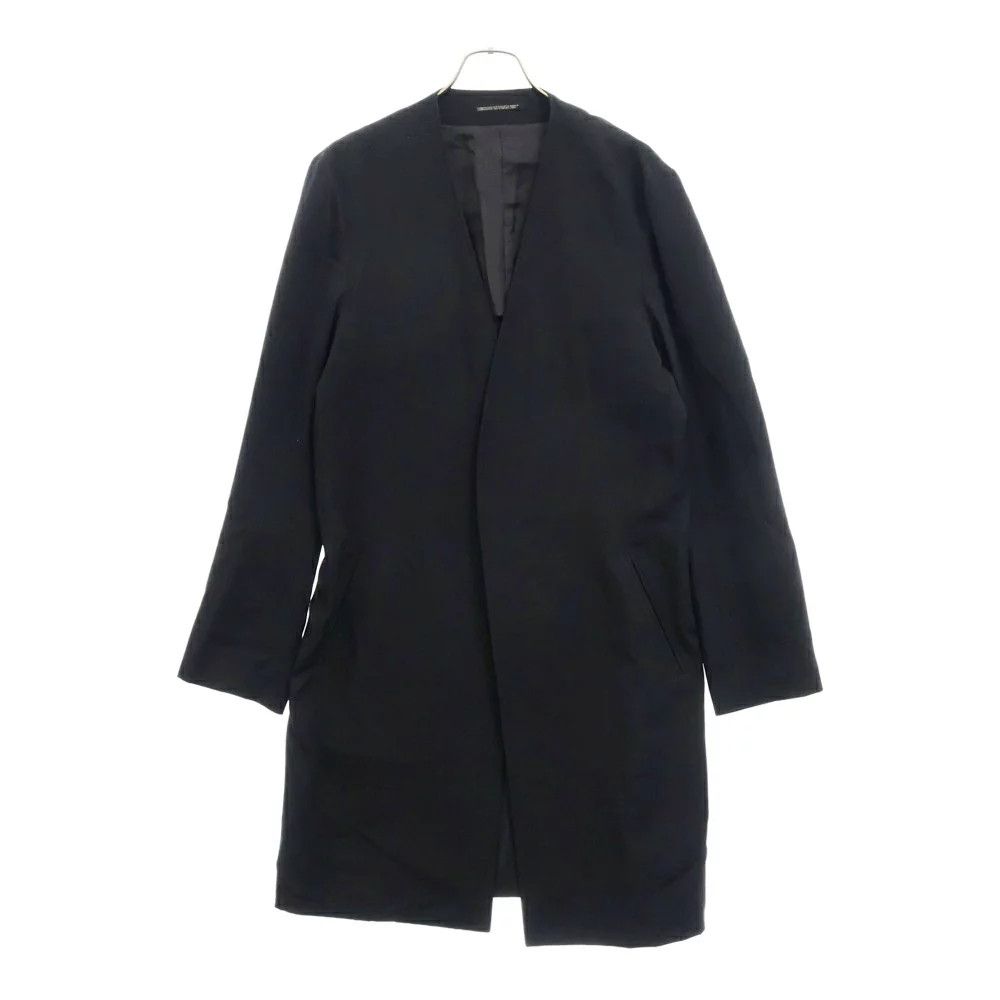 Yohji Yamamoto Yohji Yamamoto POUR HOMME NO COLLAR COAT Size US M / EU 48-50 / 2 - 1 Thumbnail