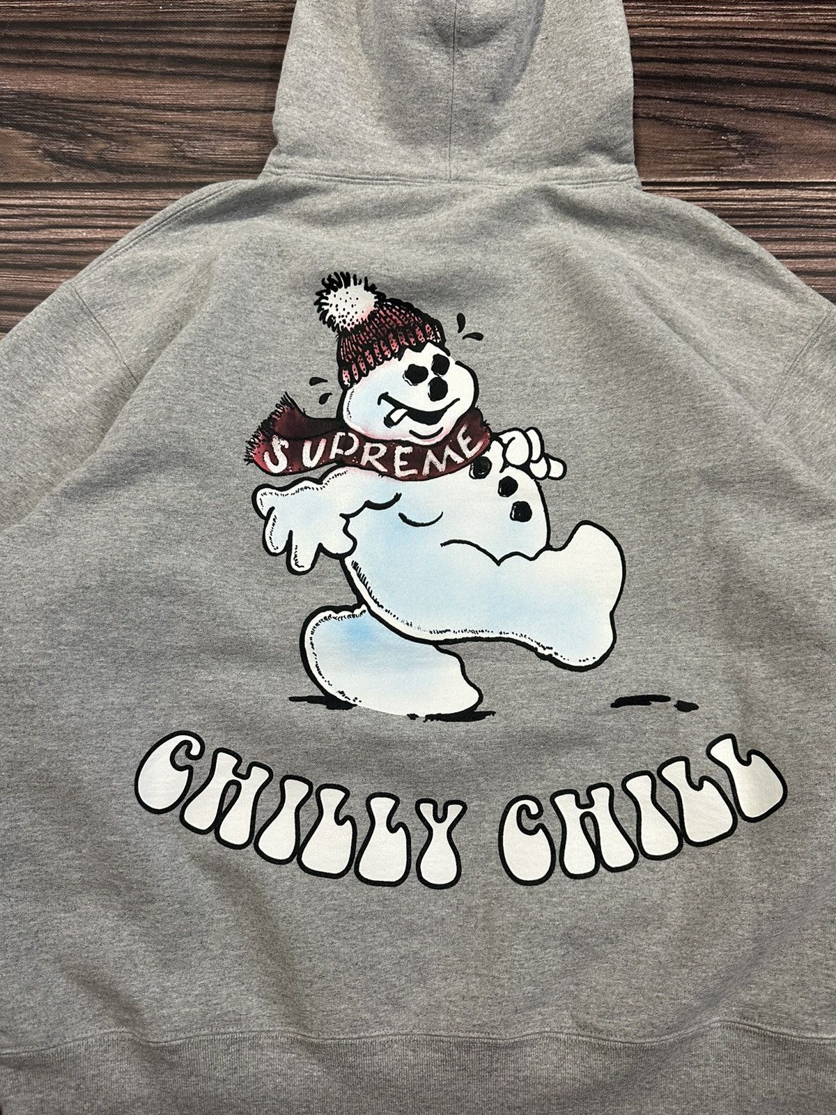 Supreme × Vintage Vintage Hoodie Supreme snowman Streetwear Size US L / EU 52-54 / 3 - 8 Thumbnail