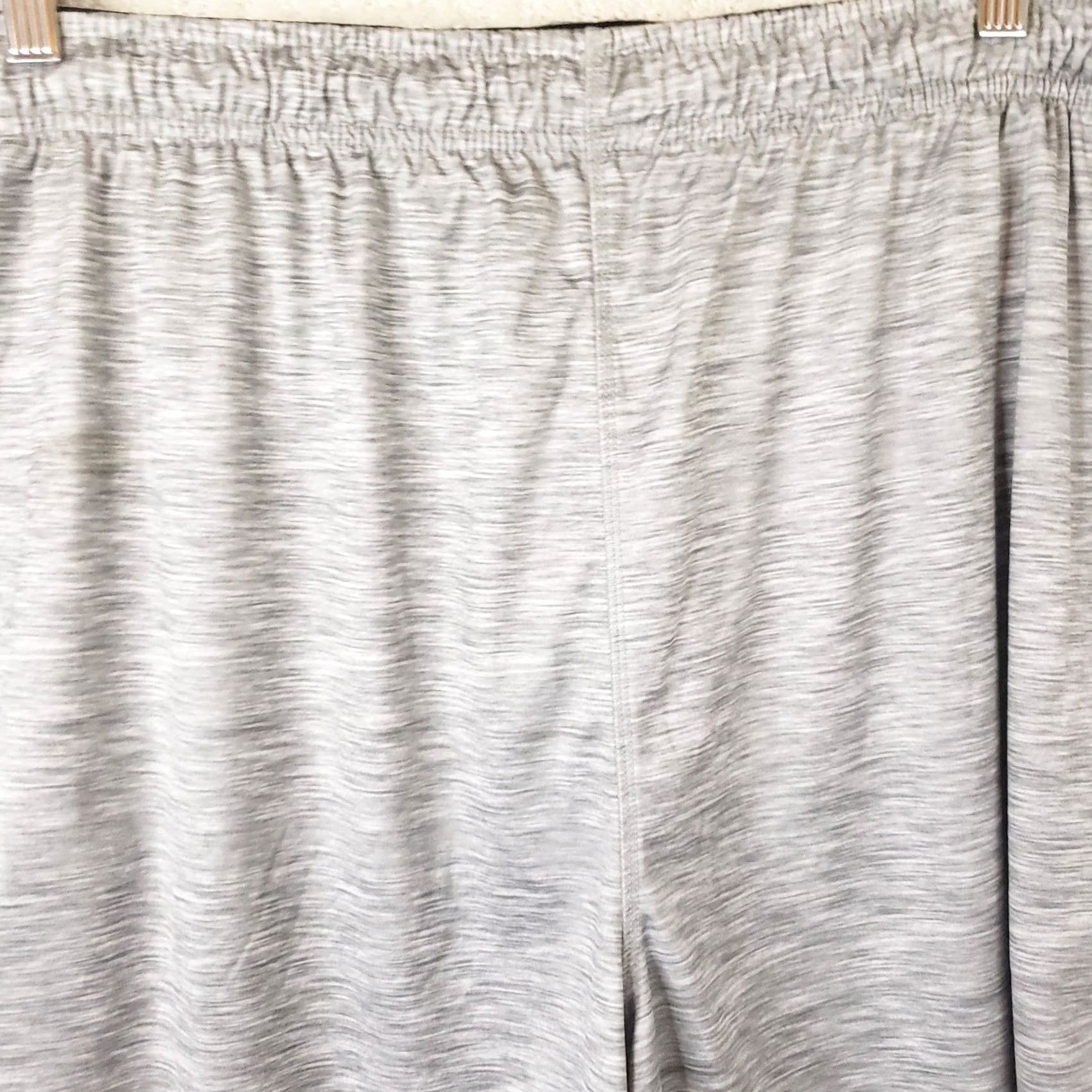 Russell Athletic Russell Athletic Shorts Mens 2XL Gray Blue Stripe Men Drawstring Elastic Waist Pockets Size US 39 - 3 Thumbnail