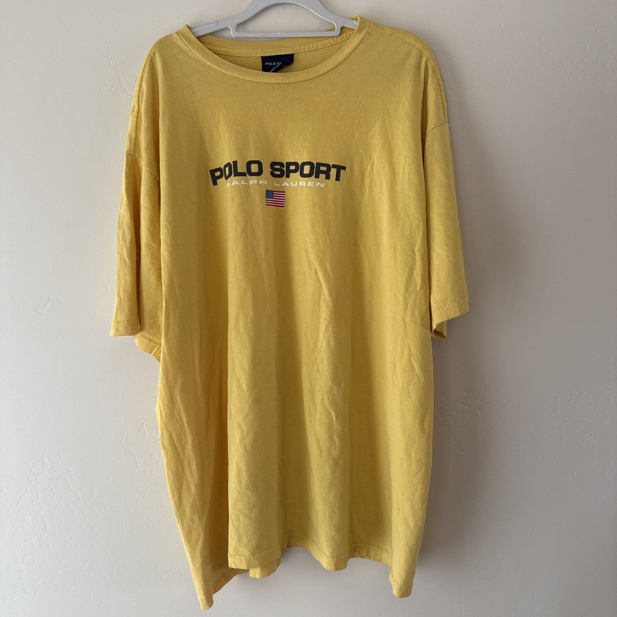 Polo Ralph Lauren Vintage Polo Sport Tee Size US XL / EU 56 / 4 - 1 Thumbnail