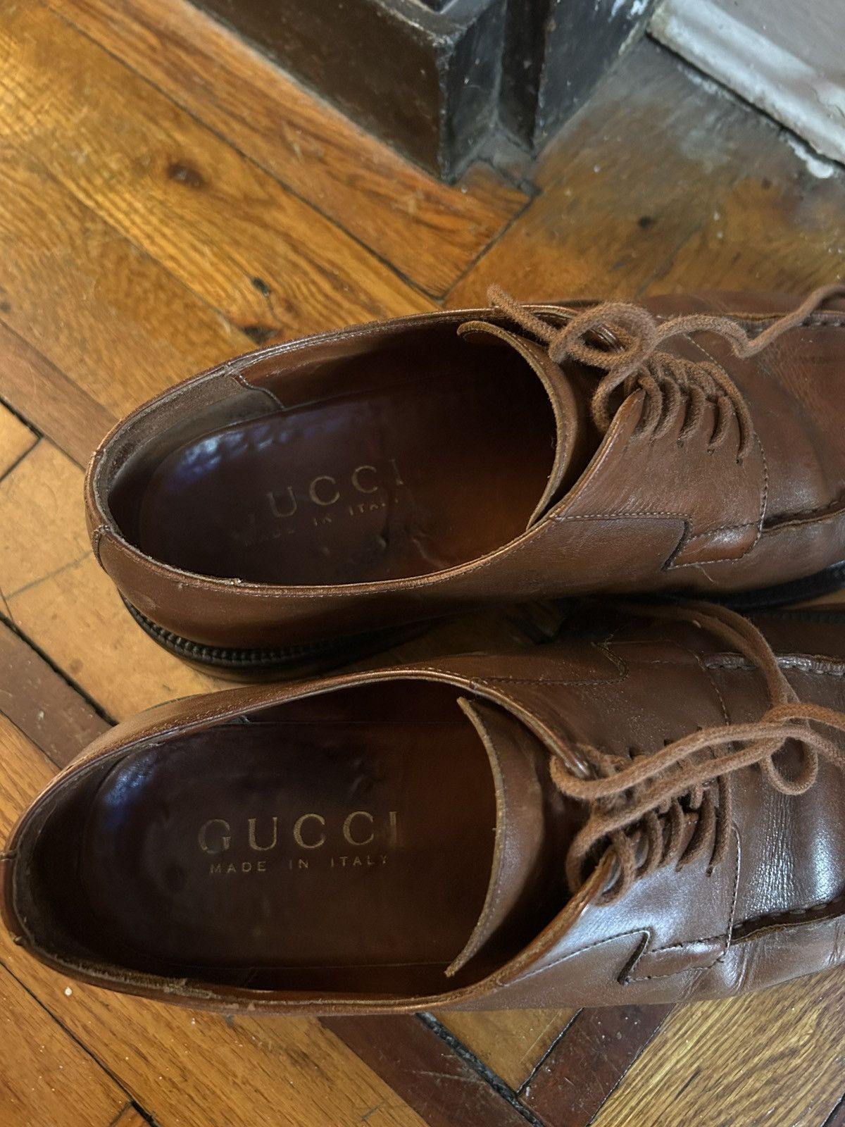 Gucci Vintage Gucci Derby Size US 11.5 / EU 44-45 - 4 Thumbnail