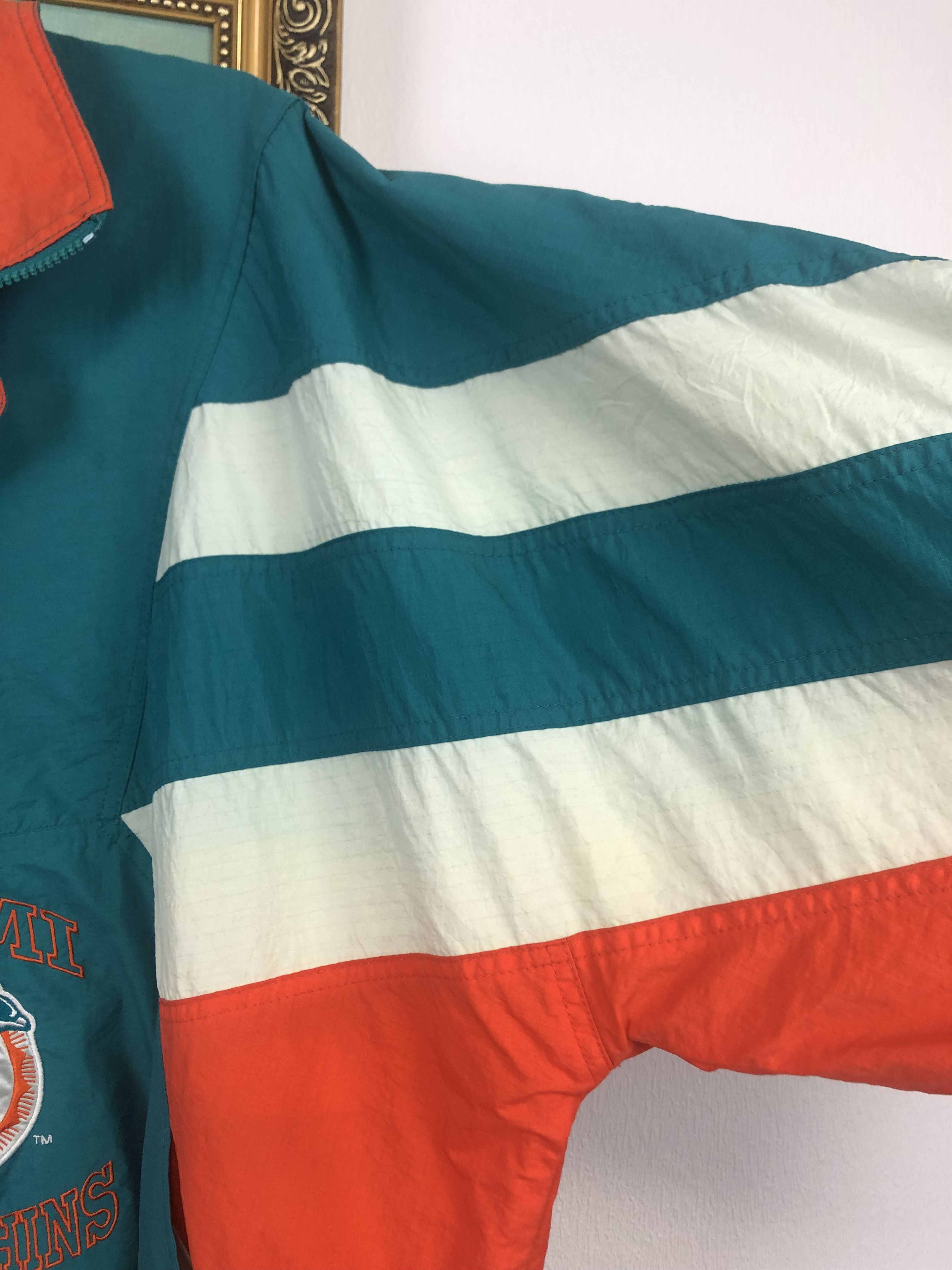 NFL × Starter × Vintage Vintage 90s NFL Starter Miami Dolphins Jacket Rare Hype Size US XL / EU 56 / 4 - 15 Thumbnail