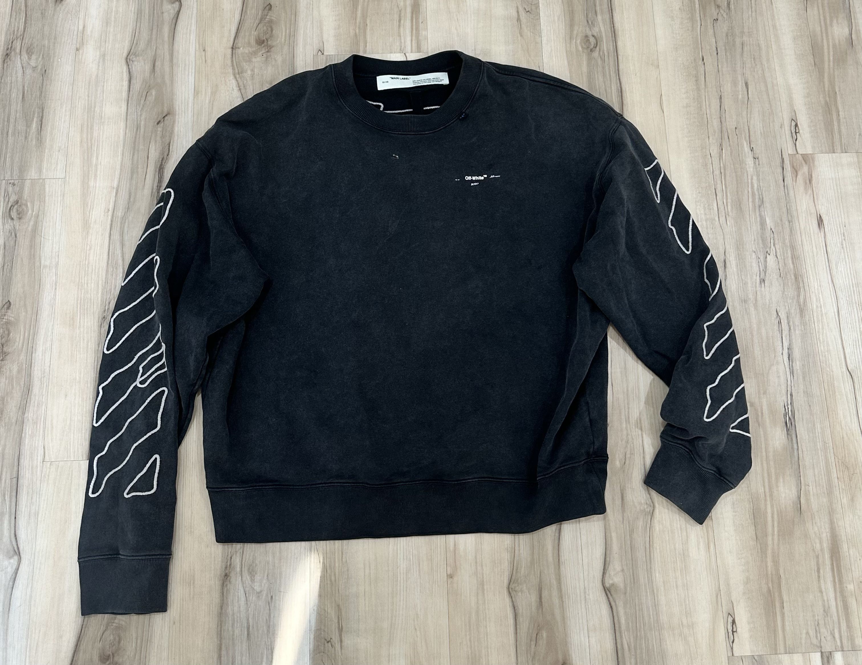 Off-White Off-White Virgil Abloh Crewneck 2013 XL Rare Size US XL / EU 56 / 4 - 2 Thumbnail