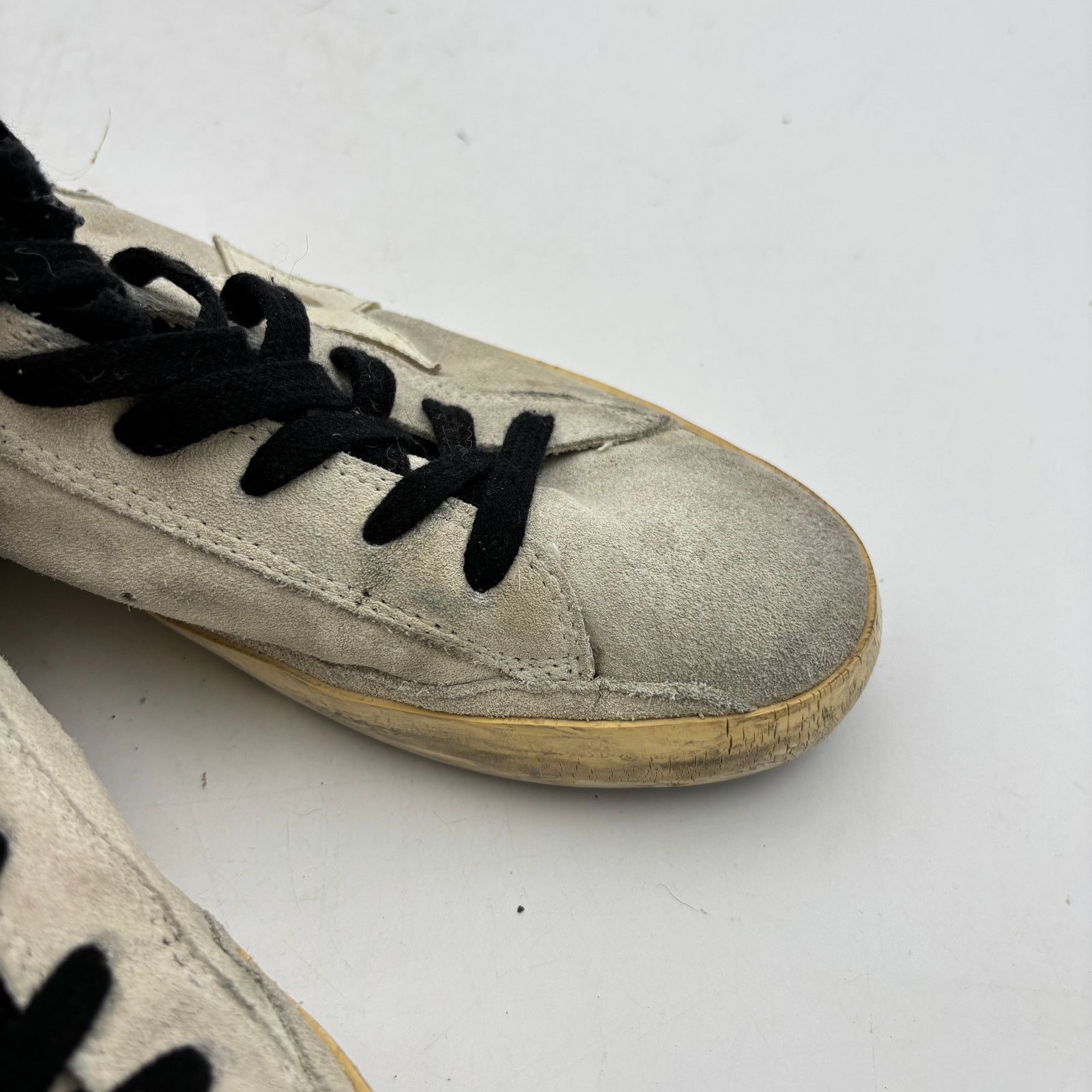 Golden Goose Golden Goose Francy Embelished Stones Hi Top Suede 39 US 9 Size US 9 / IT 39 - 15 Thumbnail