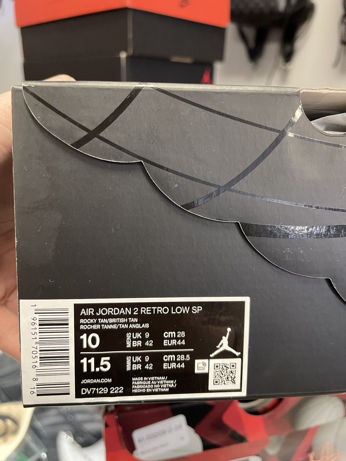 Jordan Brand Size 10 - Nike Air Jordan Two 18 x Air Jordan 2 Retro Low Size US 10 / EU 43 - 13 Thumbnail
