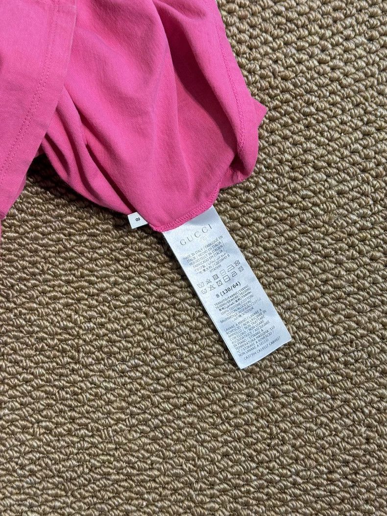 Gucci Gucci Kids Short Sleeve TShirt in Pink-2506 Size XXS / US 00 / IT 34 - 4 Thumbnail