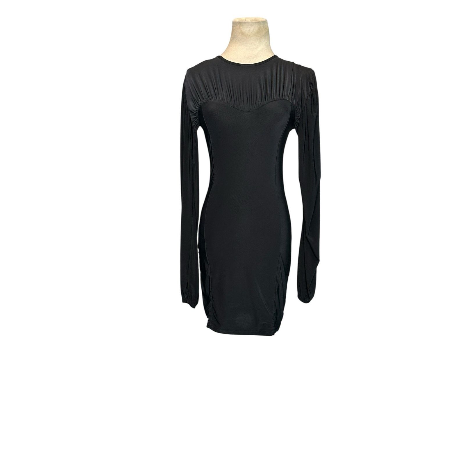 Nasty Gal Nasty Gal black long sleeves mini dress size 4 Size S / US 4 / IT 40 - 8 Thumbnail
