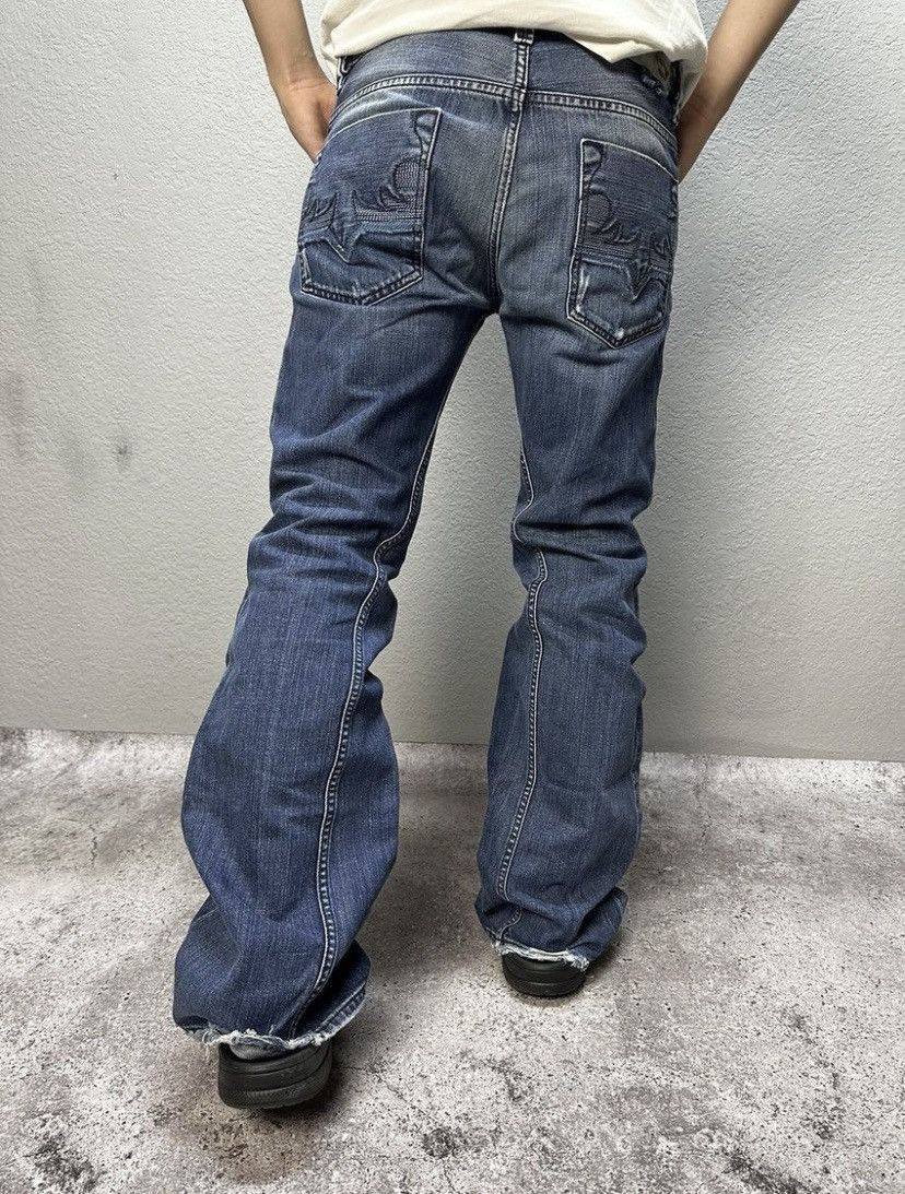 Diesel Vintage Y2K Faded Baggy Cargo Pants Watanabe Distressed Size US 31 - 14 Thumbnail