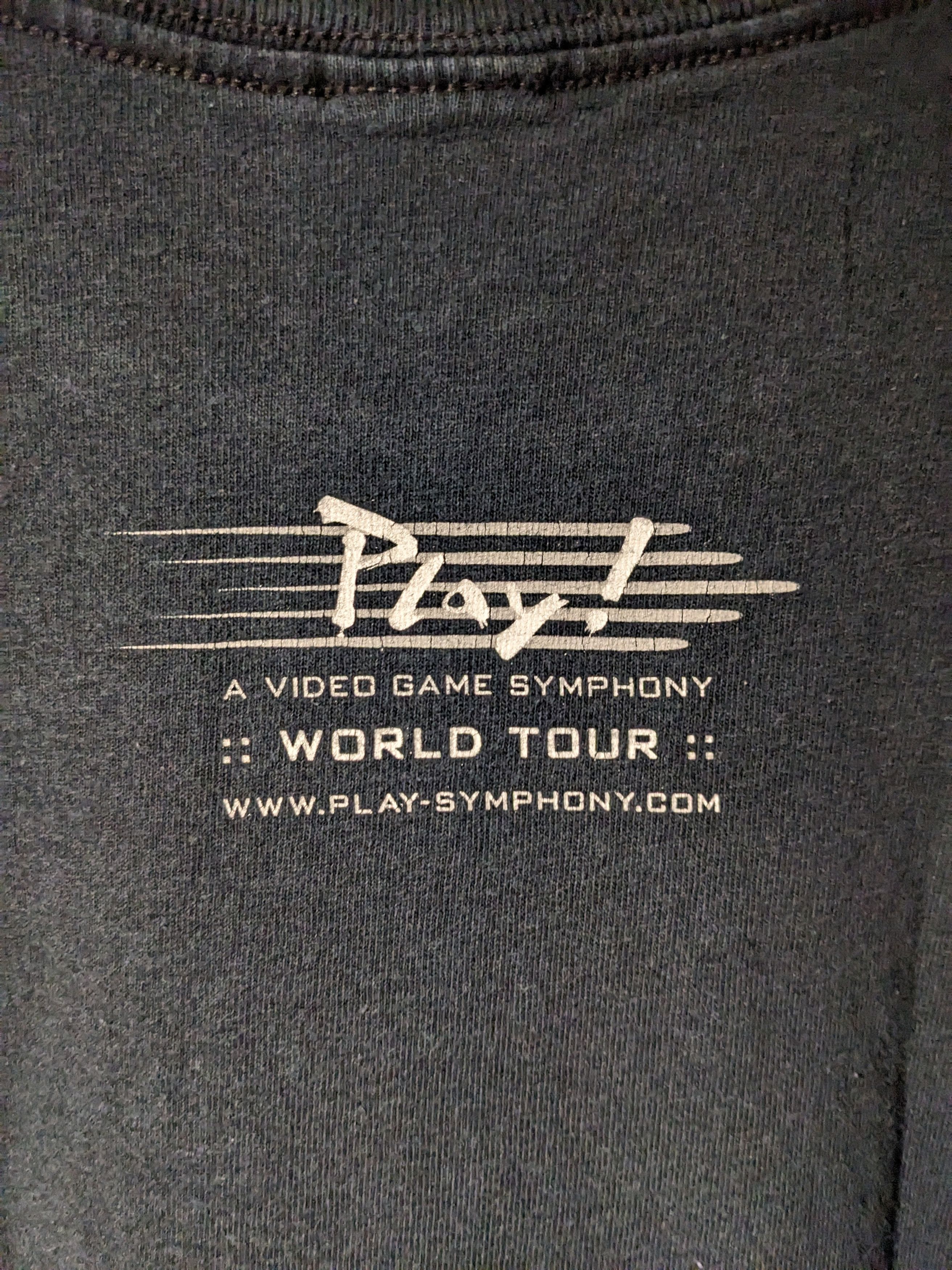 Nintendo × Playstation × Vintage Vintage Y2K Play! A Video Game Symphony Convention T-Shirt Size US S / EU 44-46 / 1 - 5 Thumbnail