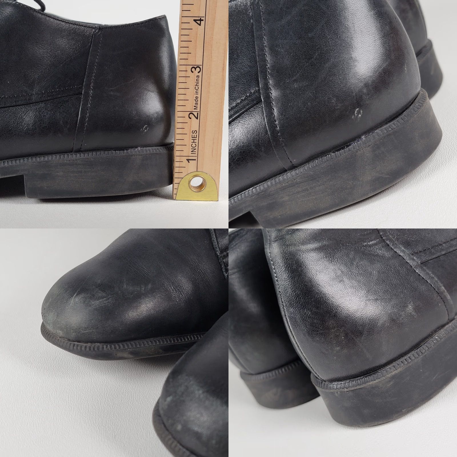 Vintage Easy Spirit Lidia Chukka Boots Women's 8.5 M Black Leather Lace Up Oxford Boots Size US 9 / IT 39 - 8 Thumbnail